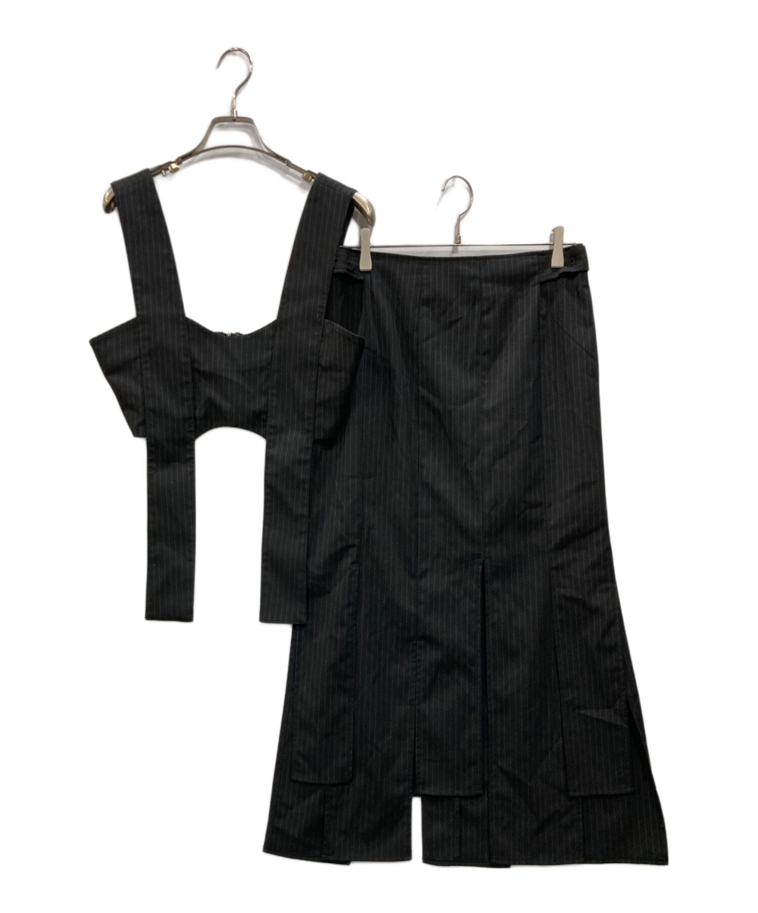中古・古着通販】MUSUBORE (ムスボレ) vents skirt ＆ bustier set-up 