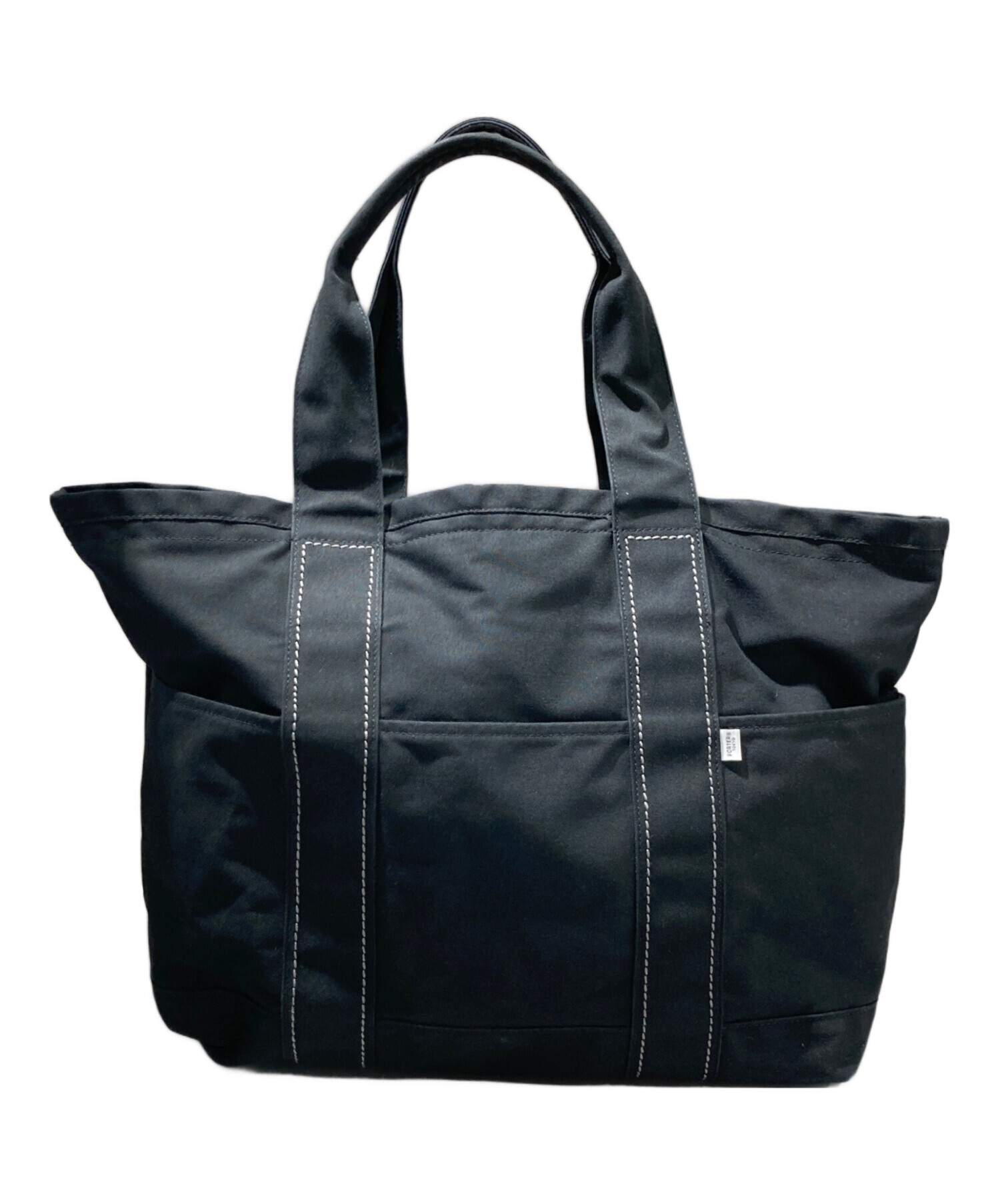 PORTER ブラックキャンバストートバッグ ポーター PORTER トートバッグ ブラック キャンバス 肩がけ ポーター