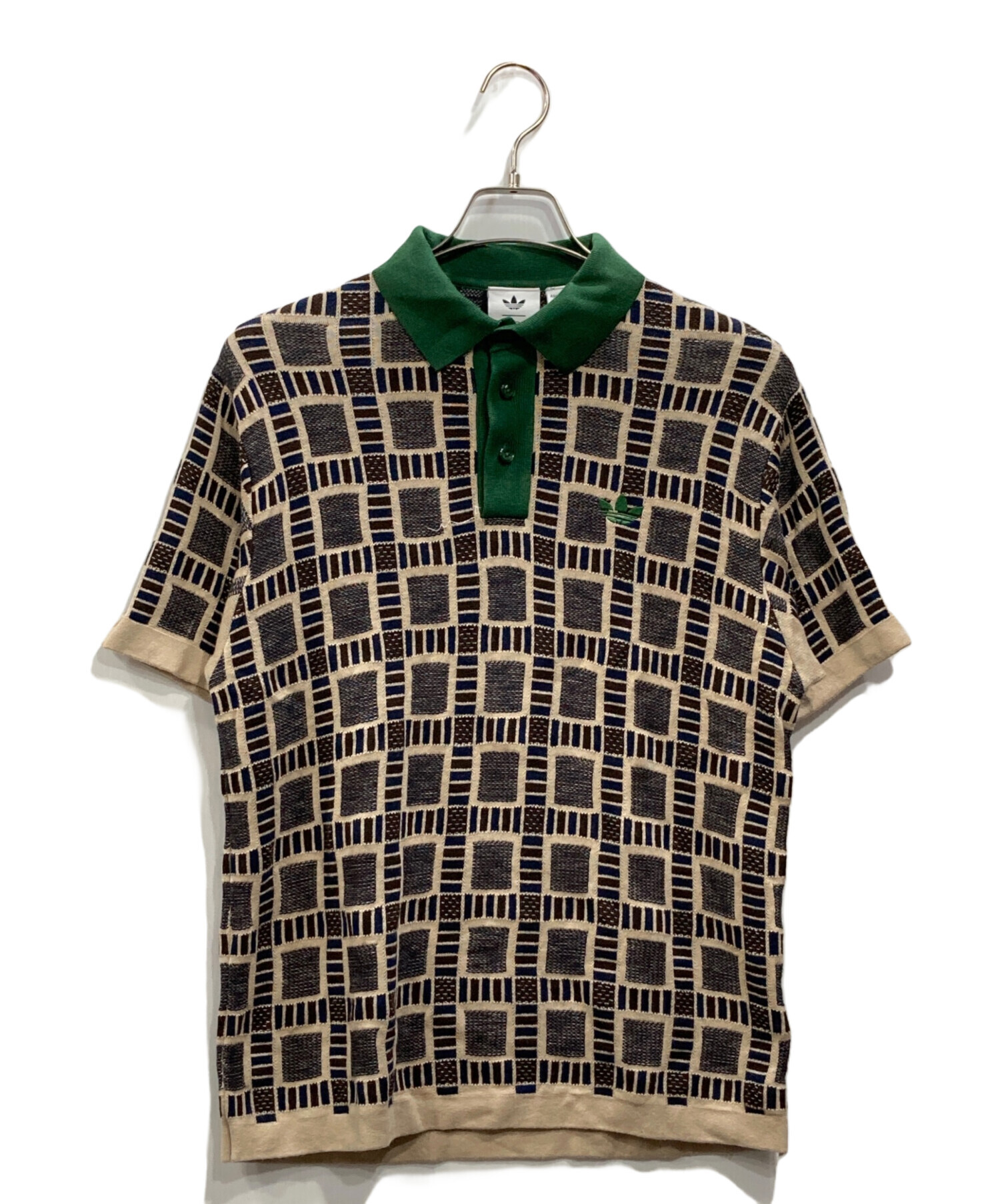 adidas ニットポロシャツ XL 中古・古着通販】adidas originals (アディダスオリジナル) BRAIN DEAD