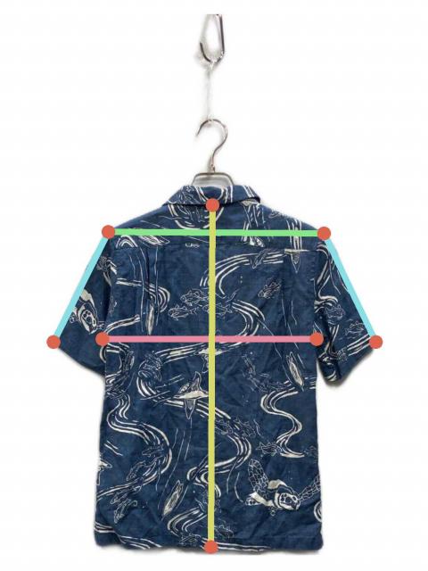 中古・古着通販】Patagonia (パタゴニア) アロハシャツ ネイビー