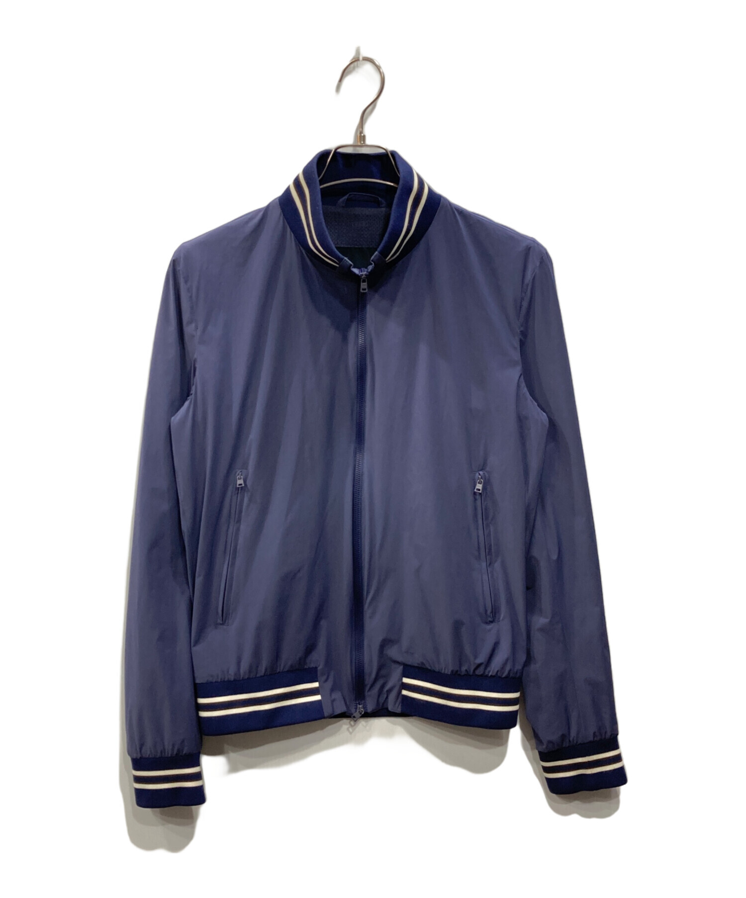 中古・古着通販】HERNO (ヘルノ) ナイロンスタジャン ネイビー サイズ 