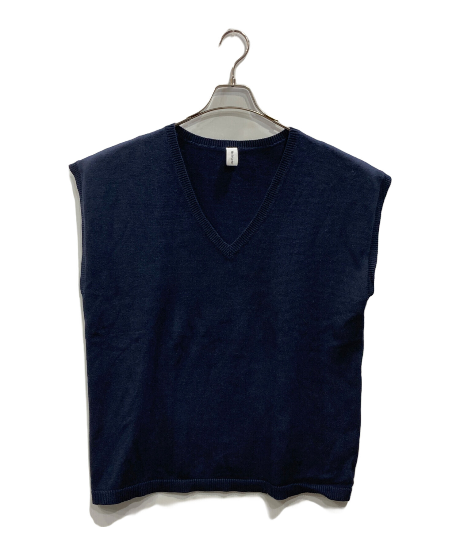 中古・古着通販】Veritecoeur (ヴェリテクール) コットンカシミヤ V