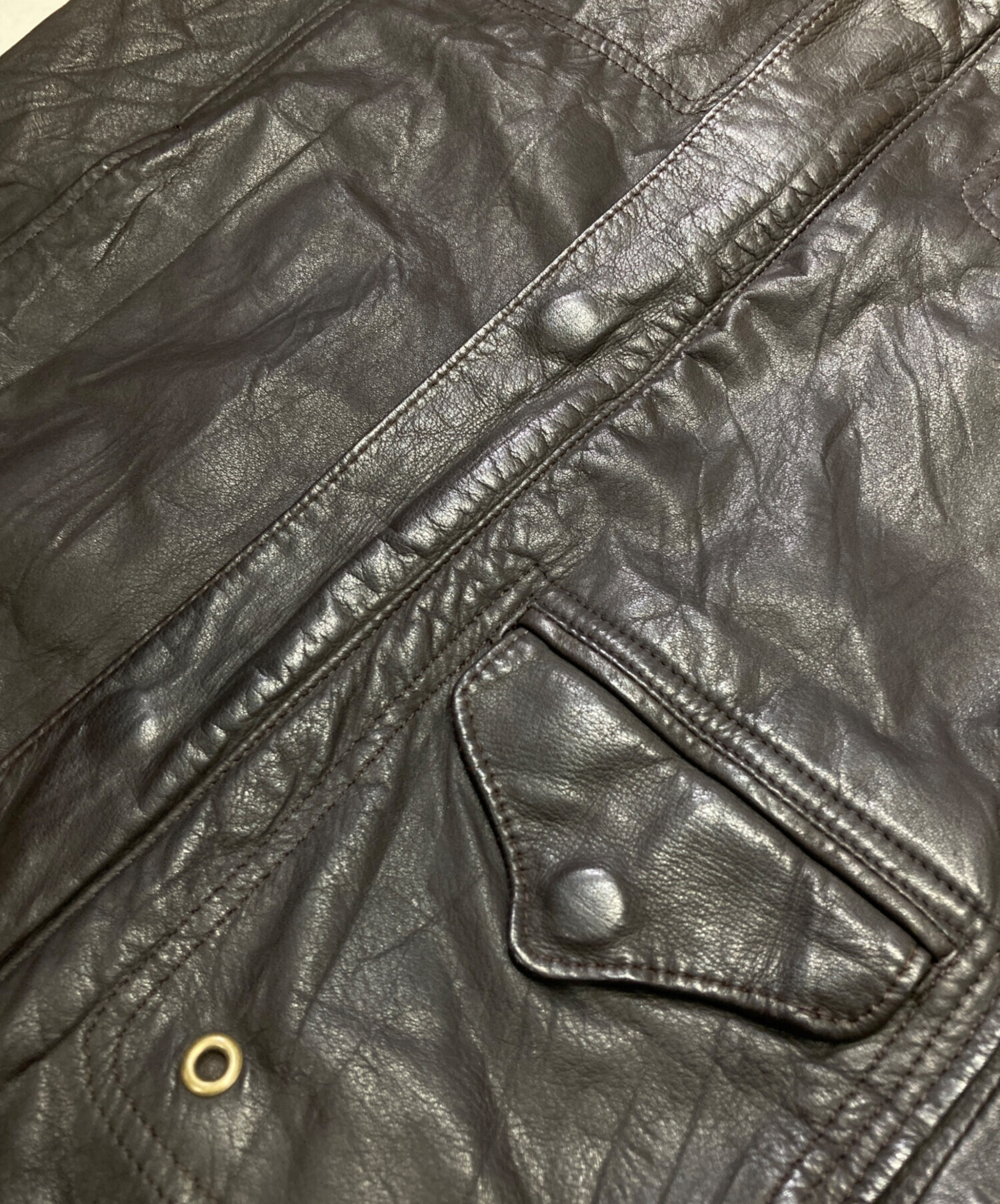 中古・古着通販】Kyoji Maruyama (キョウジ・マルヤマ) レザー