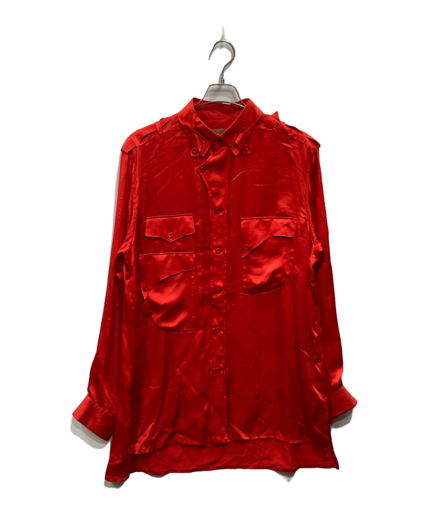 Yohji Yamamoto POUR HOMME ヨウジヤマモト シルクシャツ 中古・古着通販】Yohji Yamamoto pour homme (ヨウジヤマモト