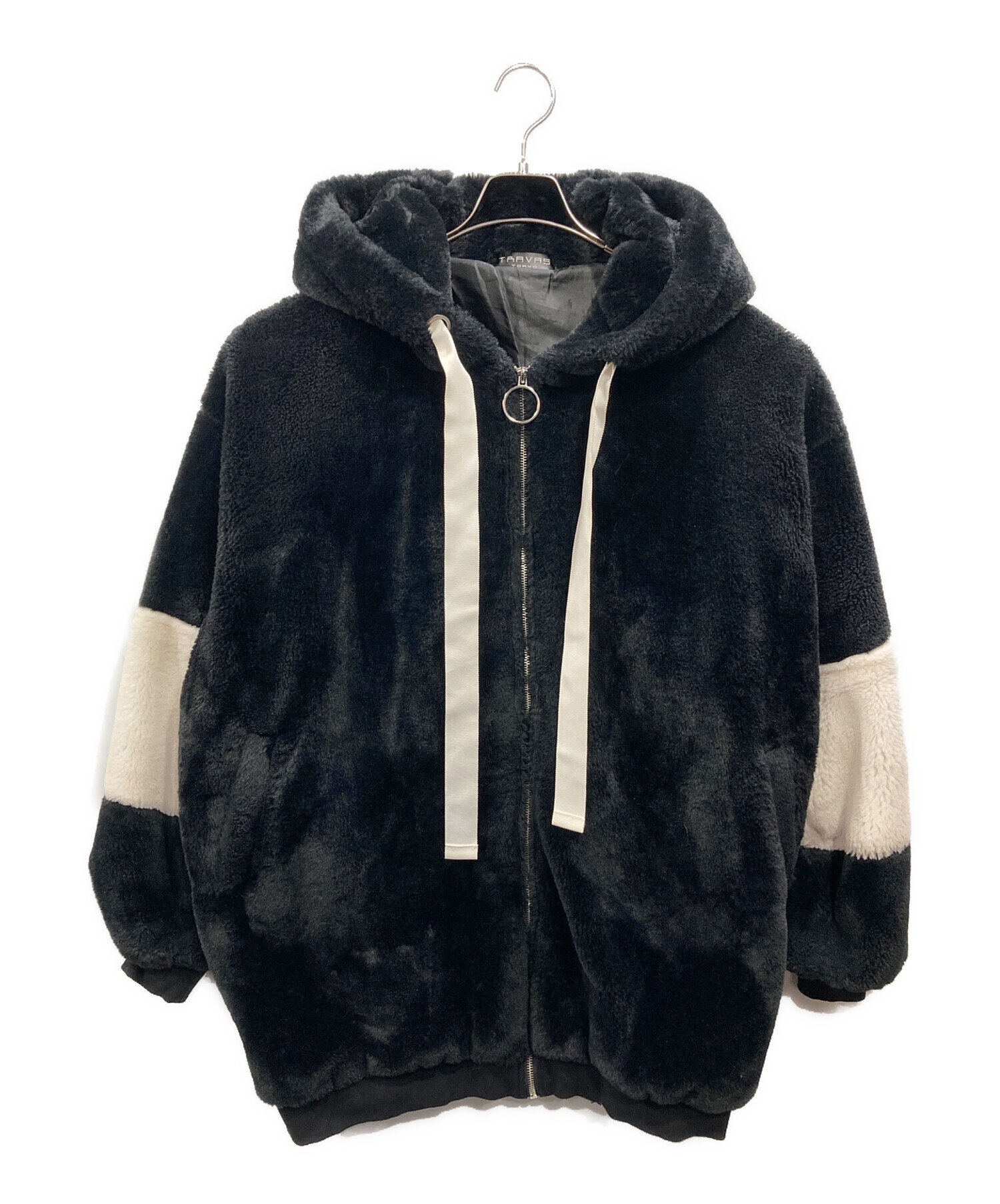 中古・古着通販】TRAVAS (トラバス) バックロゴファーパーカー