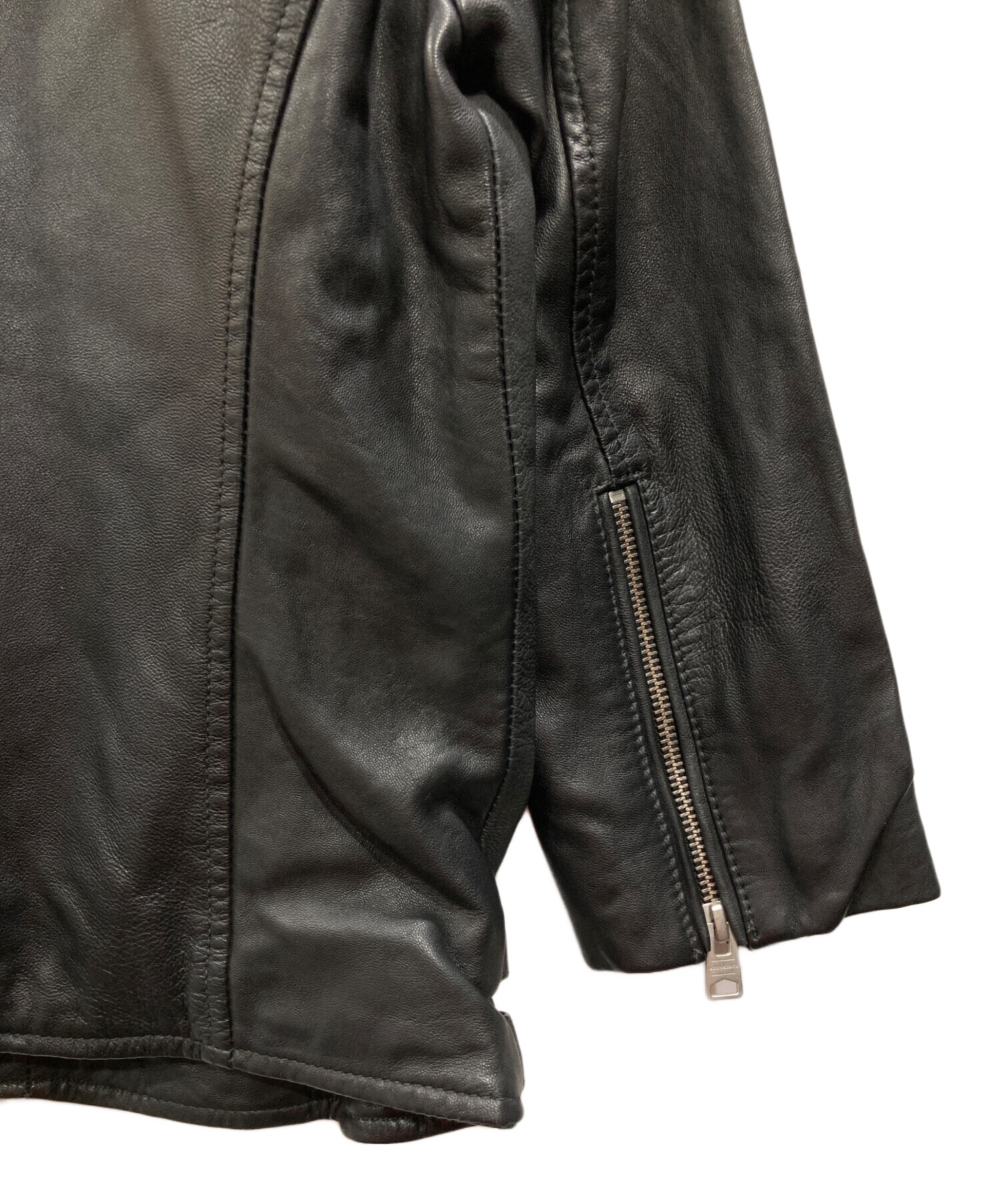 中古・古着通販】ALL SAINTS (オールセインツ) ラムレザーライダース