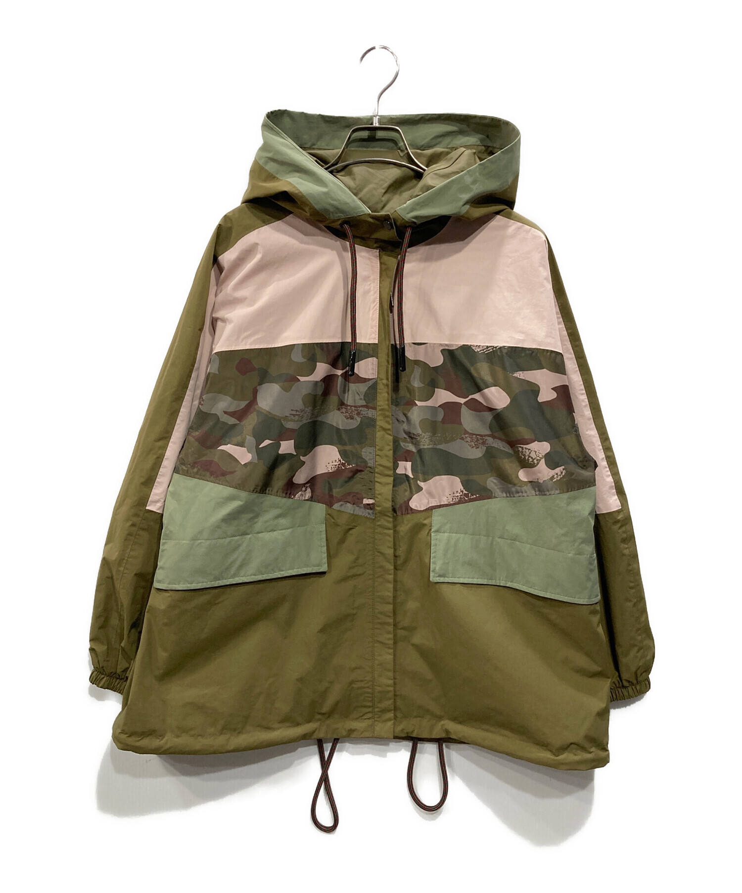 中古・古着通販】AIGLE (エーグル) ナイロンジャケット カーキ サイズ 