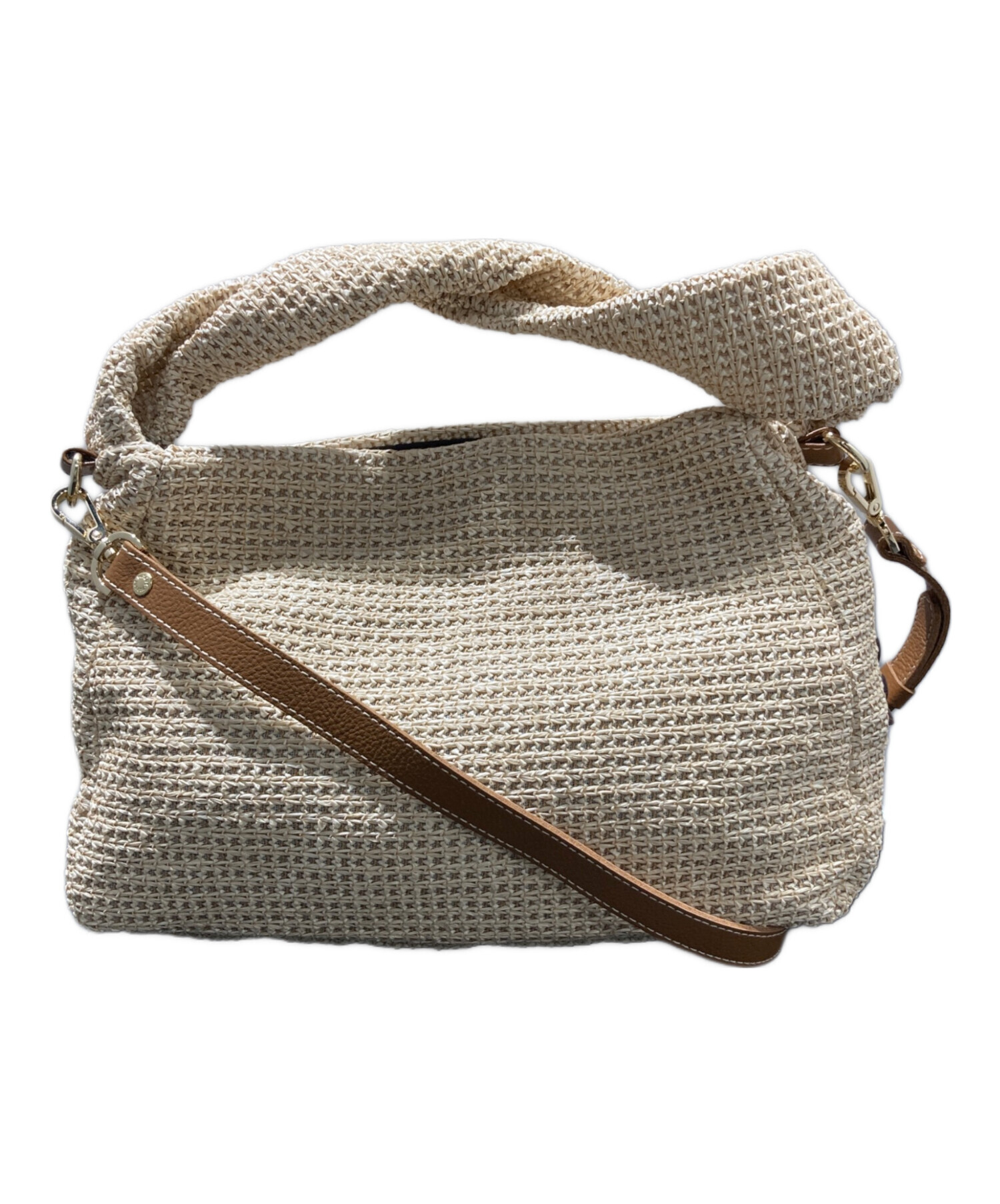russet ラシット 2WAYショルダーバッグ ベージュ 未使用 中古・古着通販】russet (ラシット) 2WAYショルダーバッグ ベージュ