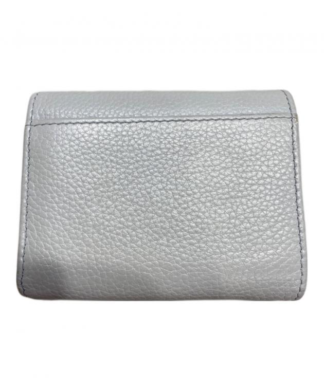 中古・古着通販】MIU MIU (ミュウミュウ) 3つ折り財布 グレー
