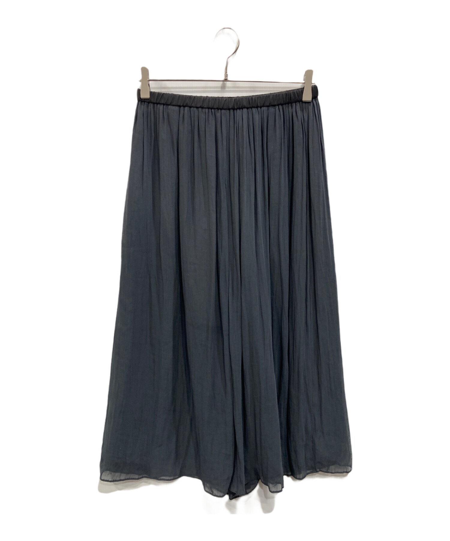 ビアズリーシワシフォンギャザーパンツ・新品未使用、サイズ1ブラック ビアズリー BEARDSLEY 《3サイズ展開》シワシフォンギャザーパンツ