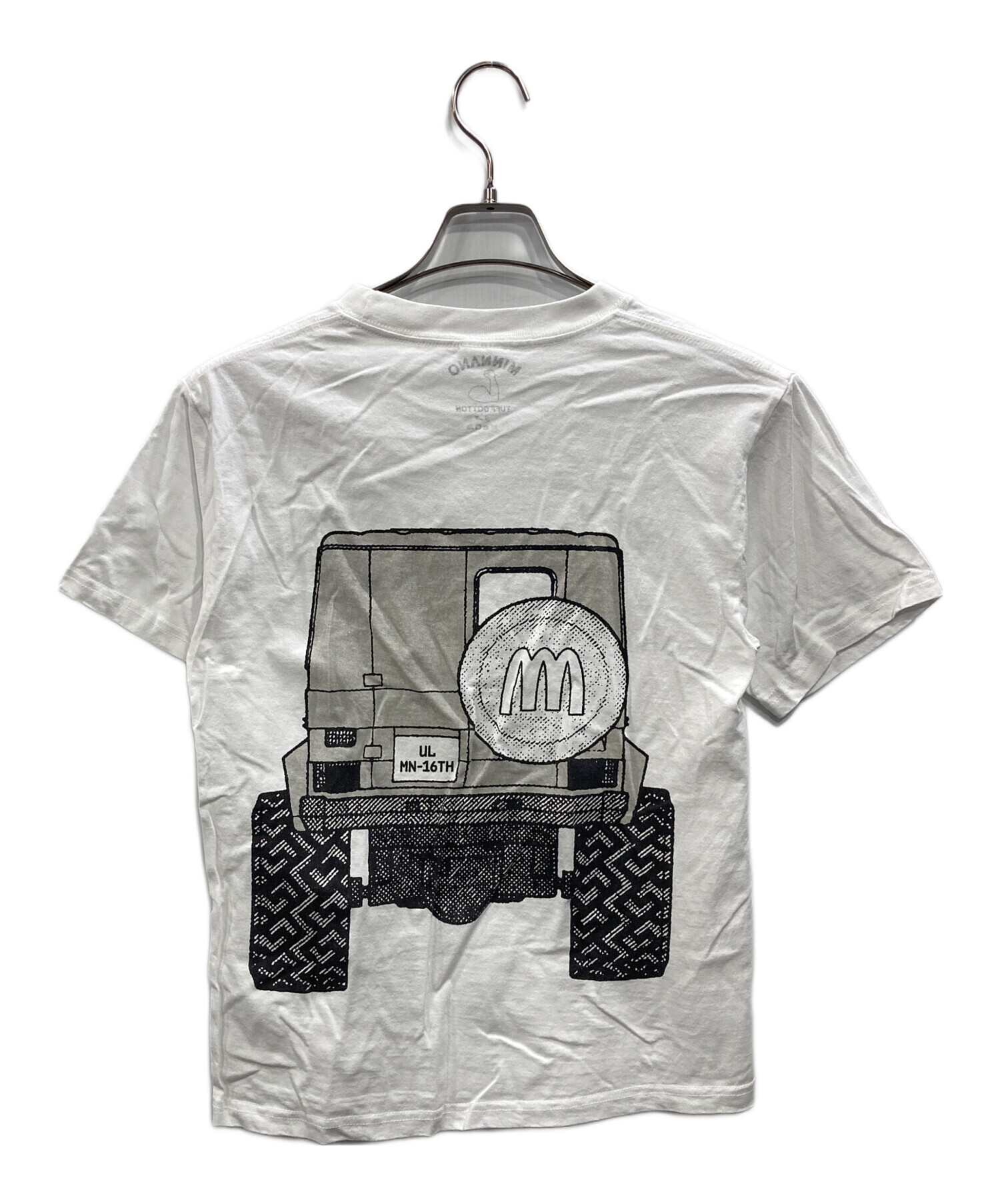 中古・古着通販】MINNANO (ミンナノ) 16周年 記念 Tシャツ ホワイト 