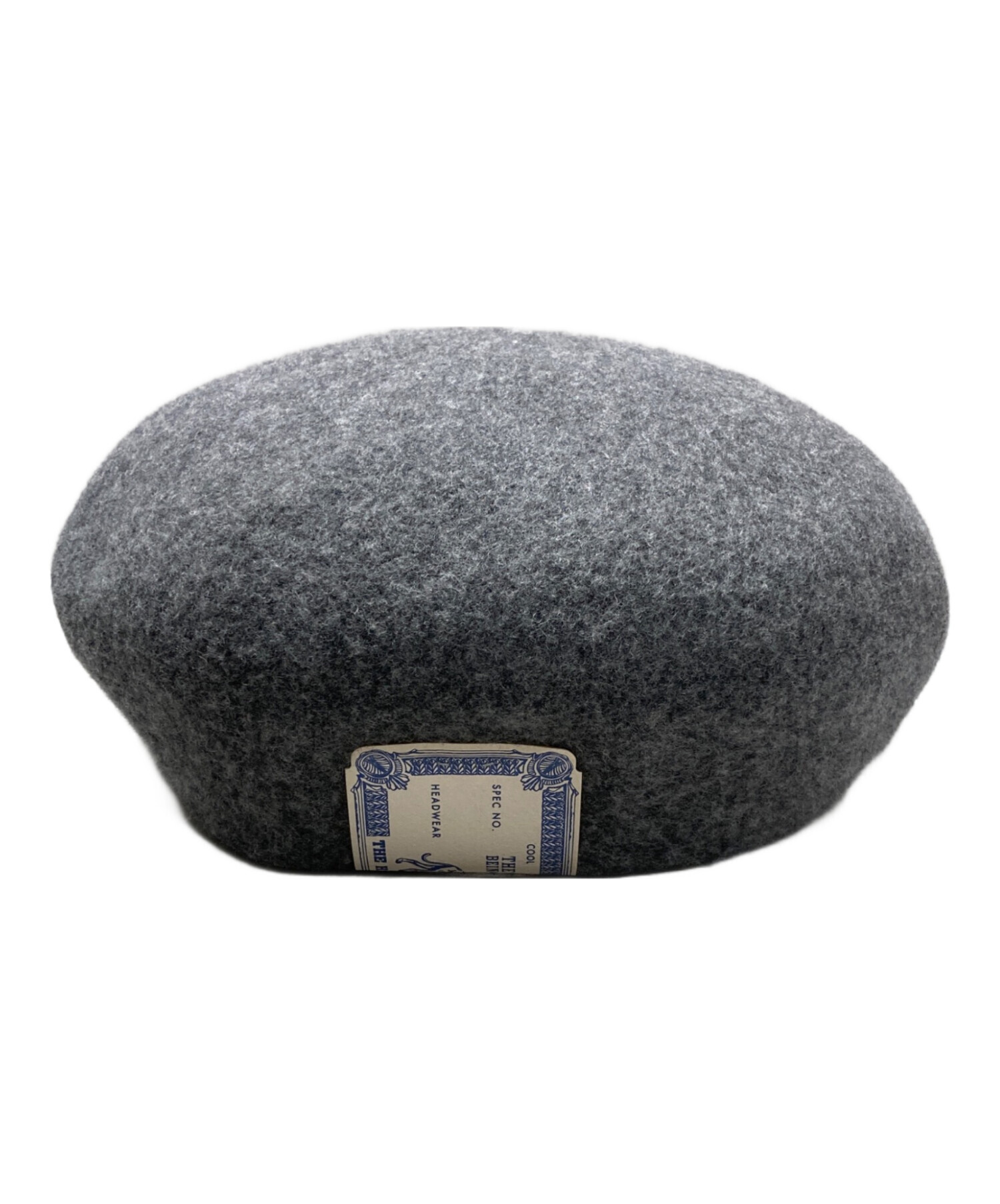 thehwdogandco WOOL ASCOT ブラックベレー帽 THE &CO. - WOOL