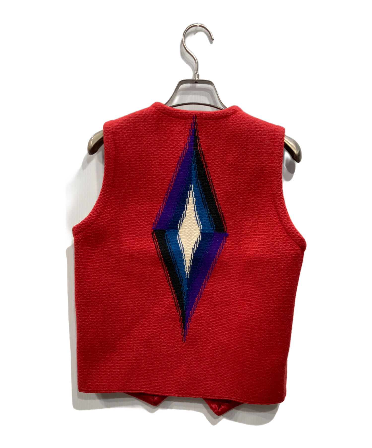 中古・古着通販】ORTEGA'S (オルテガ) チマヨベスト レッド サイズ:32