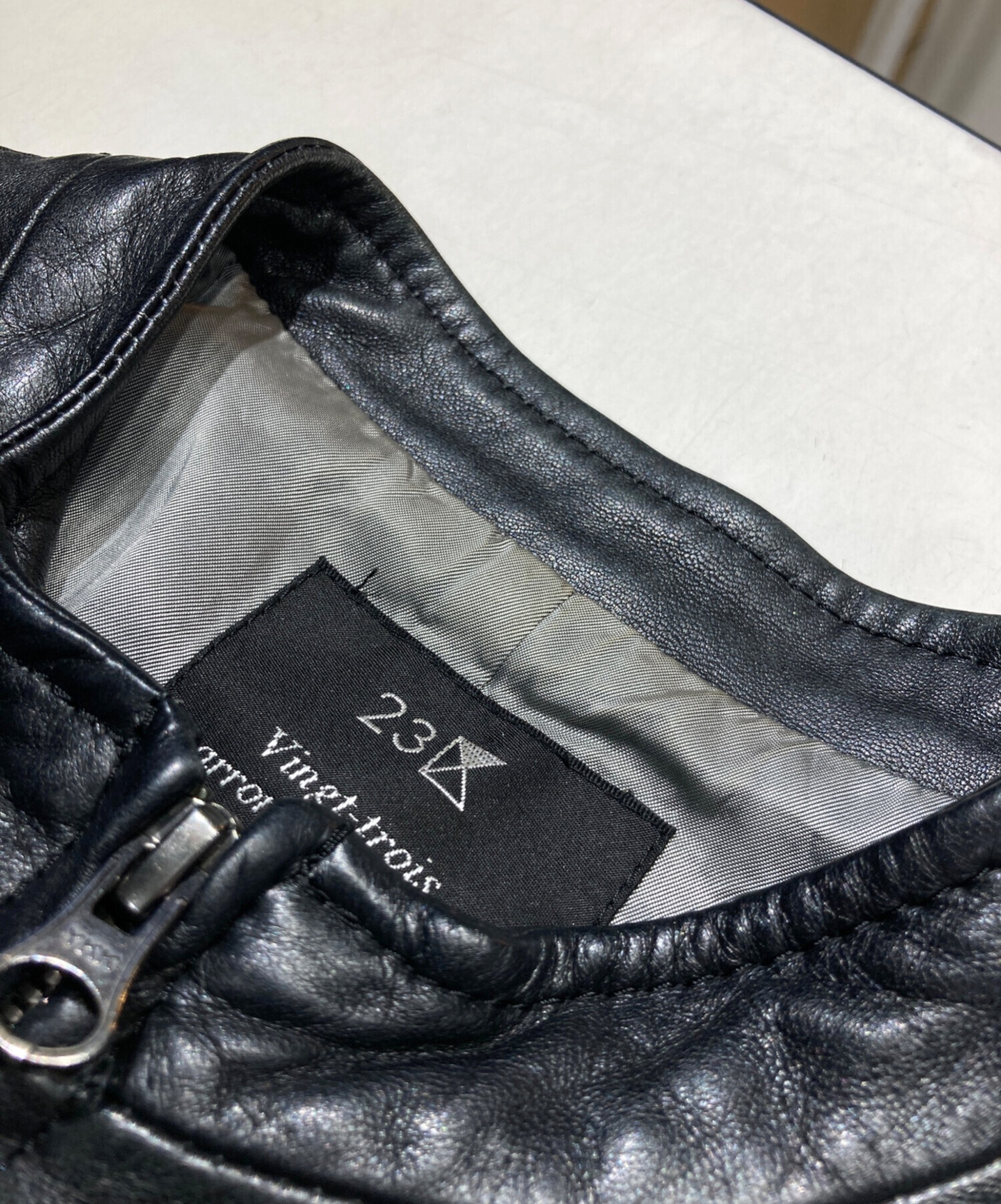 中古・古着通販】23区 (ニジュウサンク) ラムレザージャケット