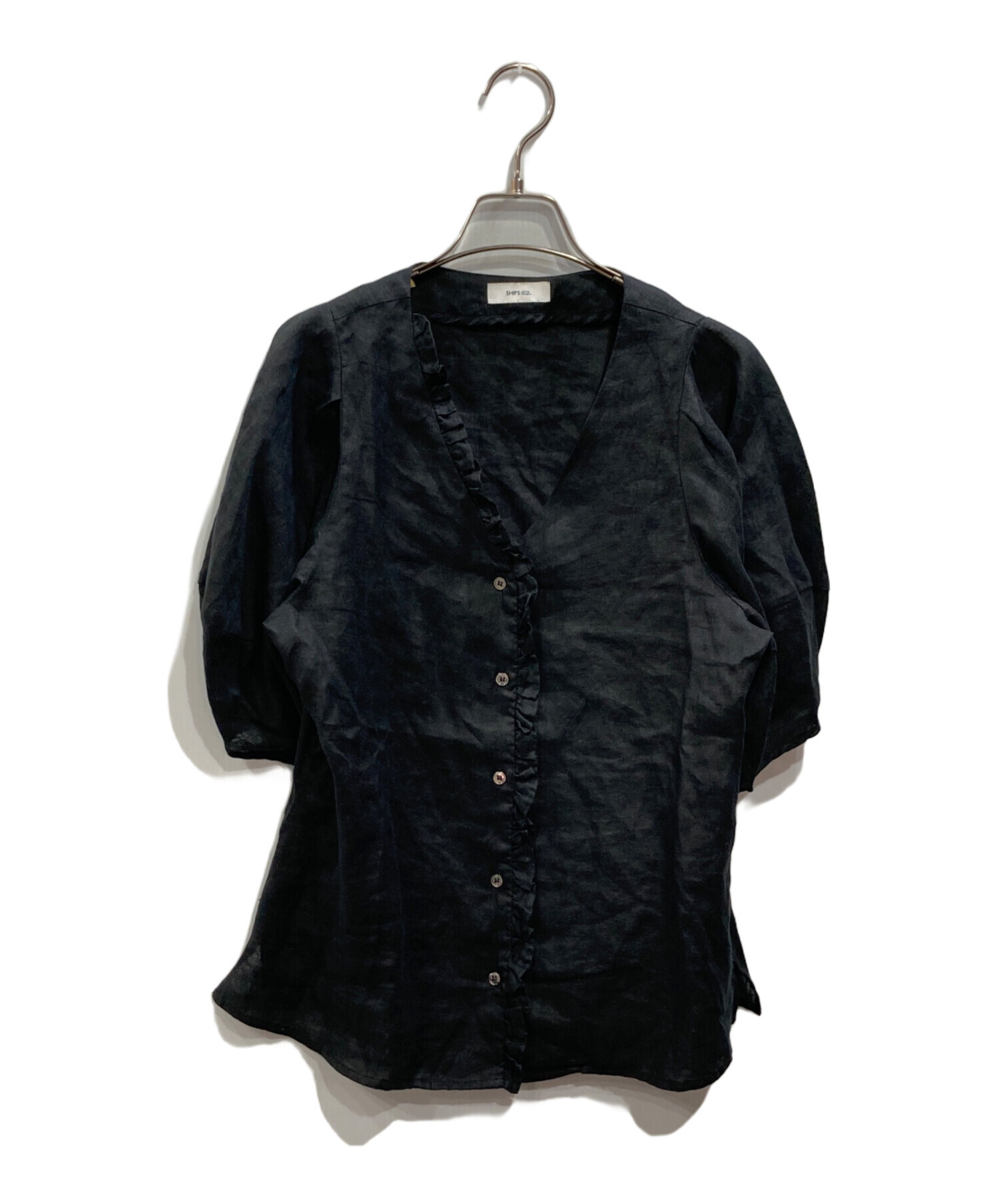 中古・古着通販】SHIPS any (シップスエニィ) リネン チビフリル パフ