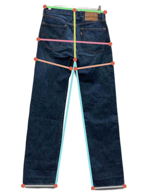 中古・古着通販】LEVI'S (リーバイス) 551Zデニムパンツ インディゴ