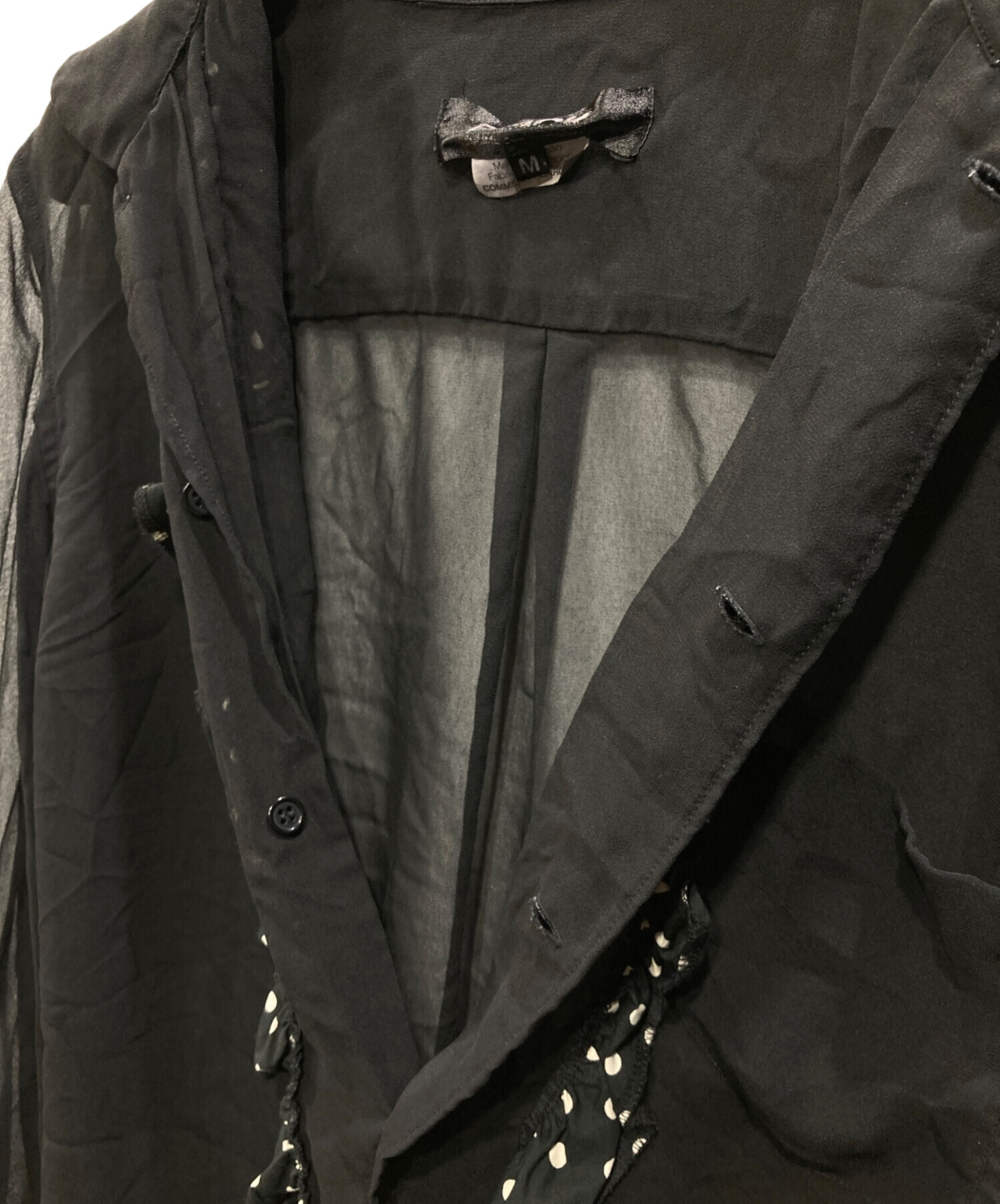 中古・古着通販】BLACK COMME des GARCONS (ブラックコムデギャルソン