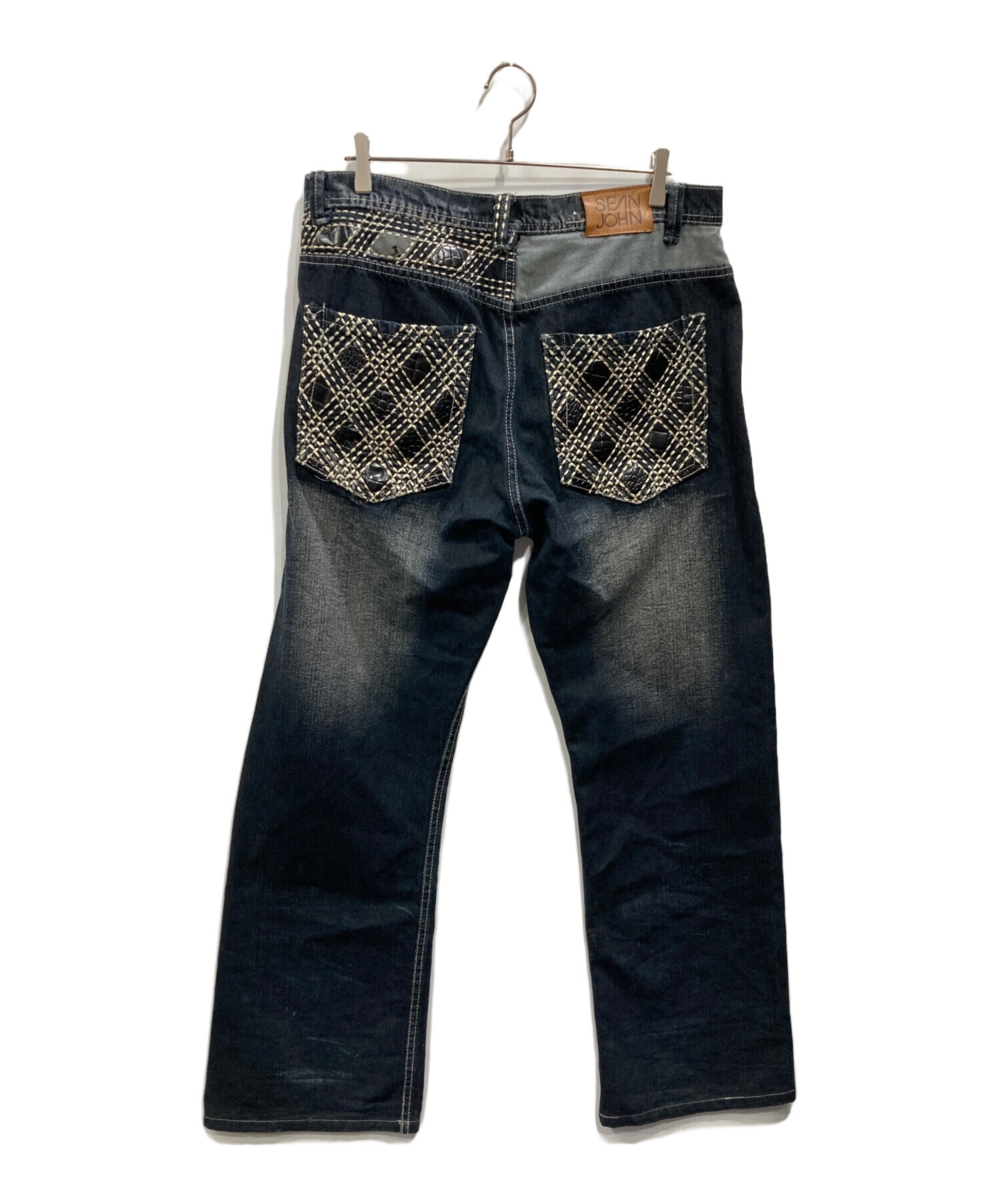 中古・古着通販】SEAN JOHN (ショーンジョン) ステッチワークデニム