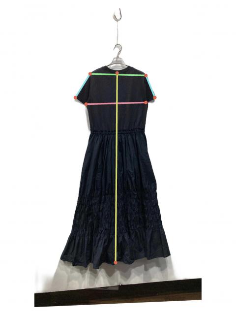 中古・古着通販】REKISAMI (レキサミ) 切替ワンピース ネイビー サイズ