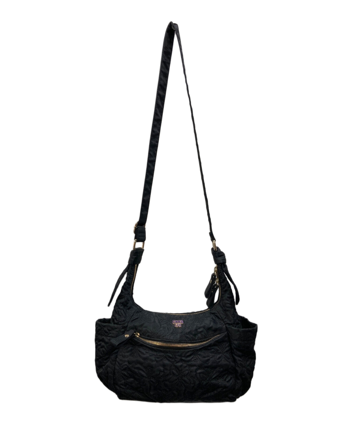 中古・古着通販】ANNA SUI (アナスイ) キルティングショルダーバッグ