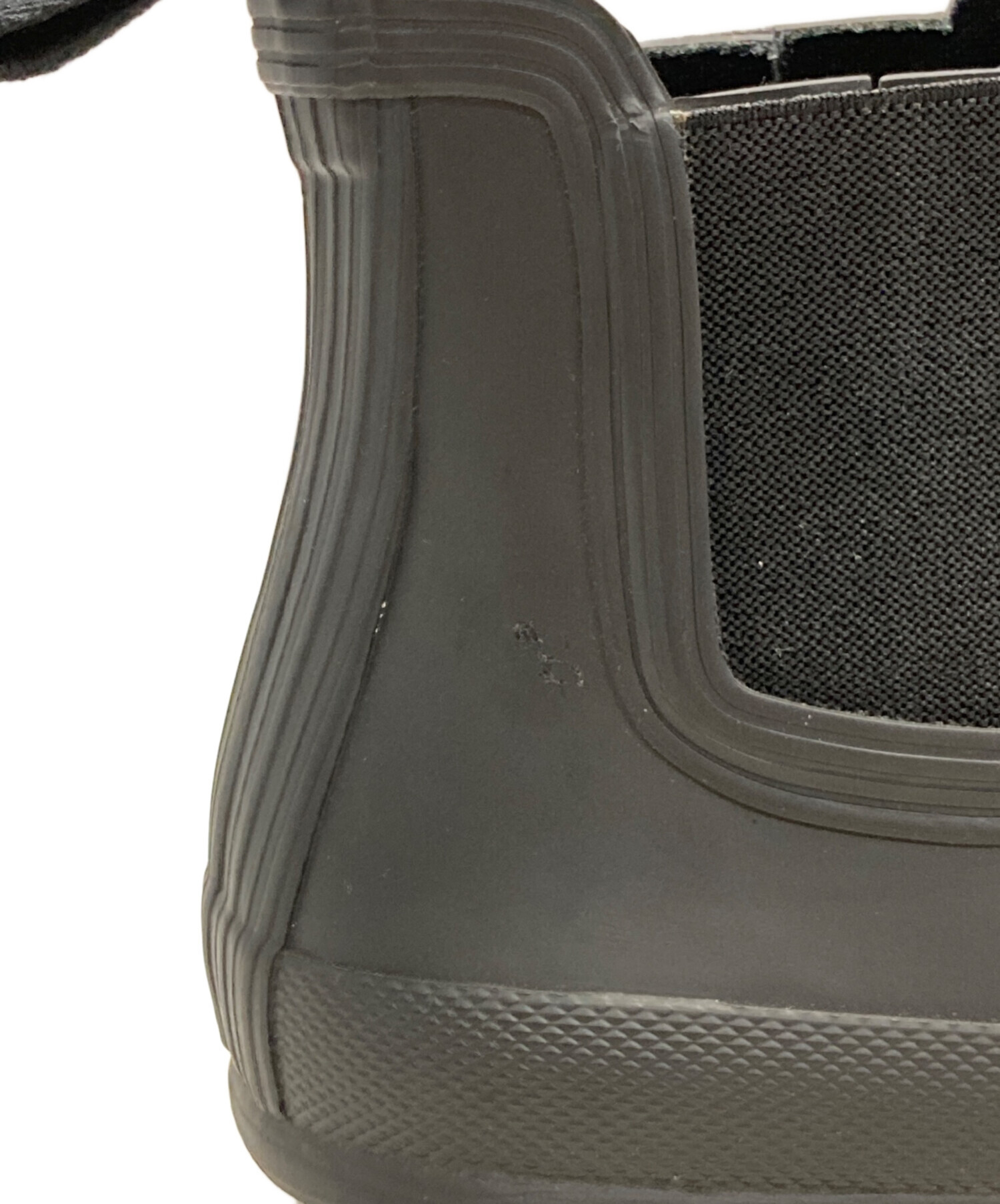 週末値下【美品】HUNTER 黒 サイドゴア26cm 中古・古着通販】HUNTER (ハンター) サイドゴアブーツ ブラック