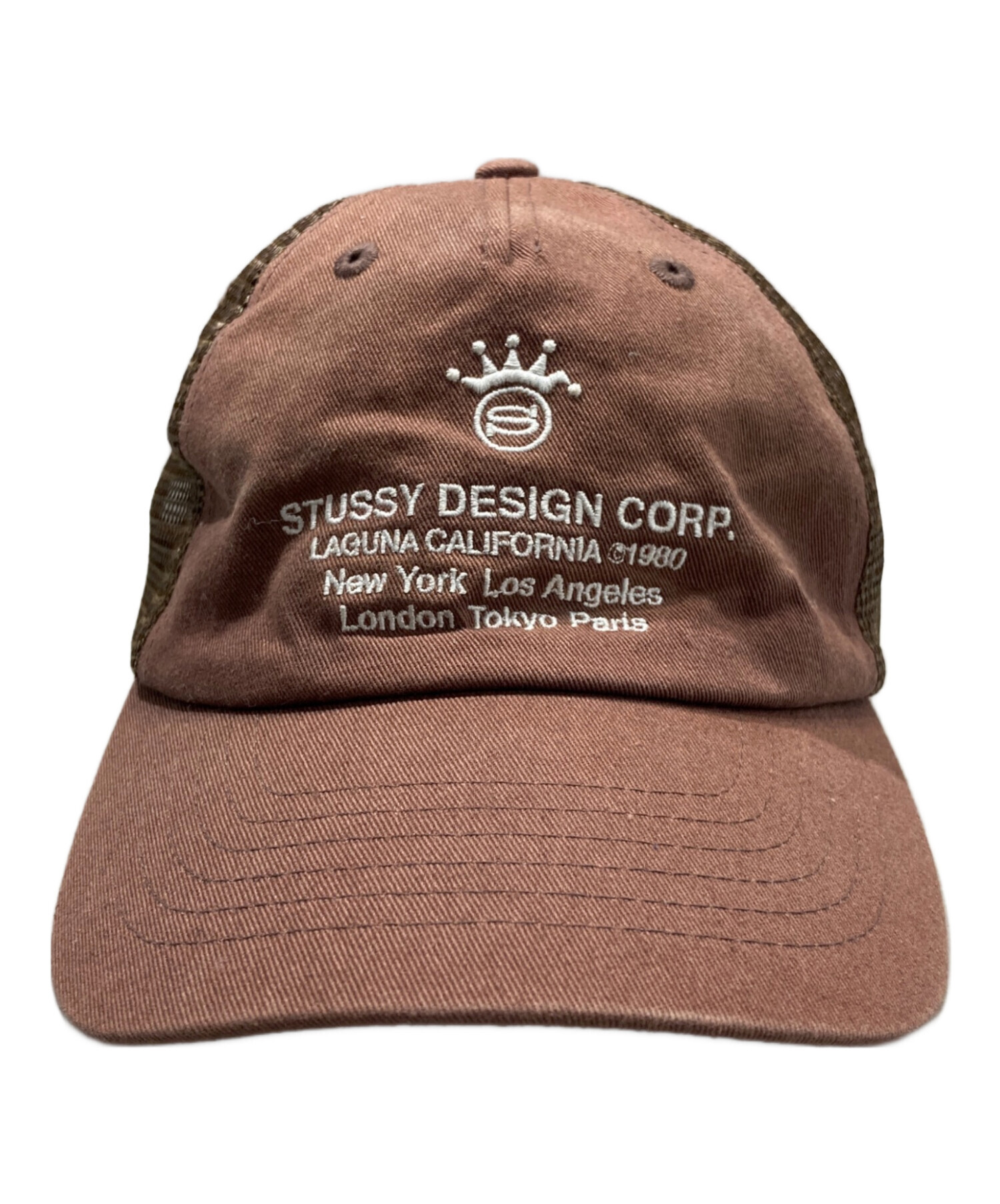 中古・古着通販】stussy (ステューシー) LP Design Crop Trucker Cap