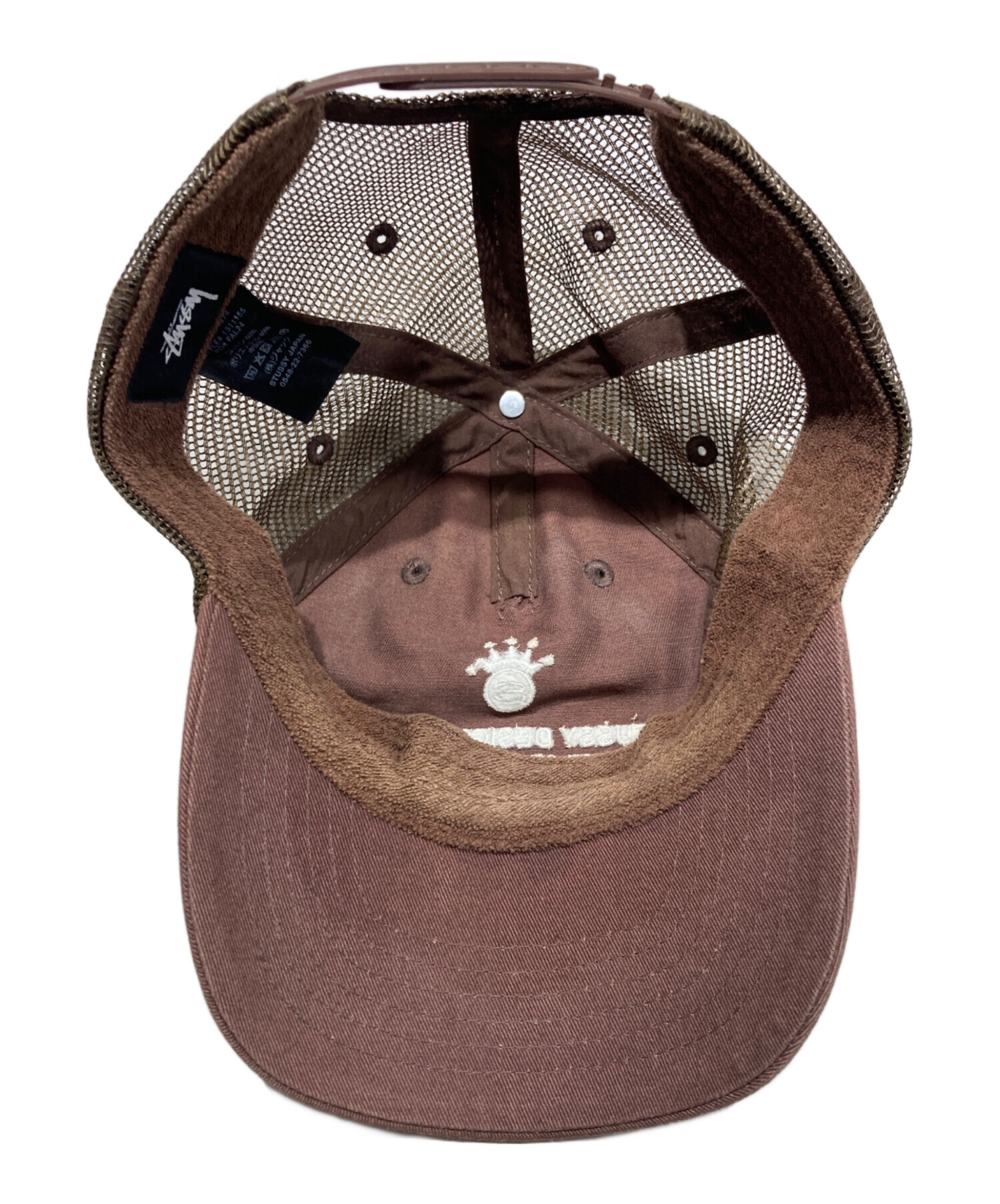 中古・古着通販】stussy (ステューシー) LP Design Crop Trucker Cap