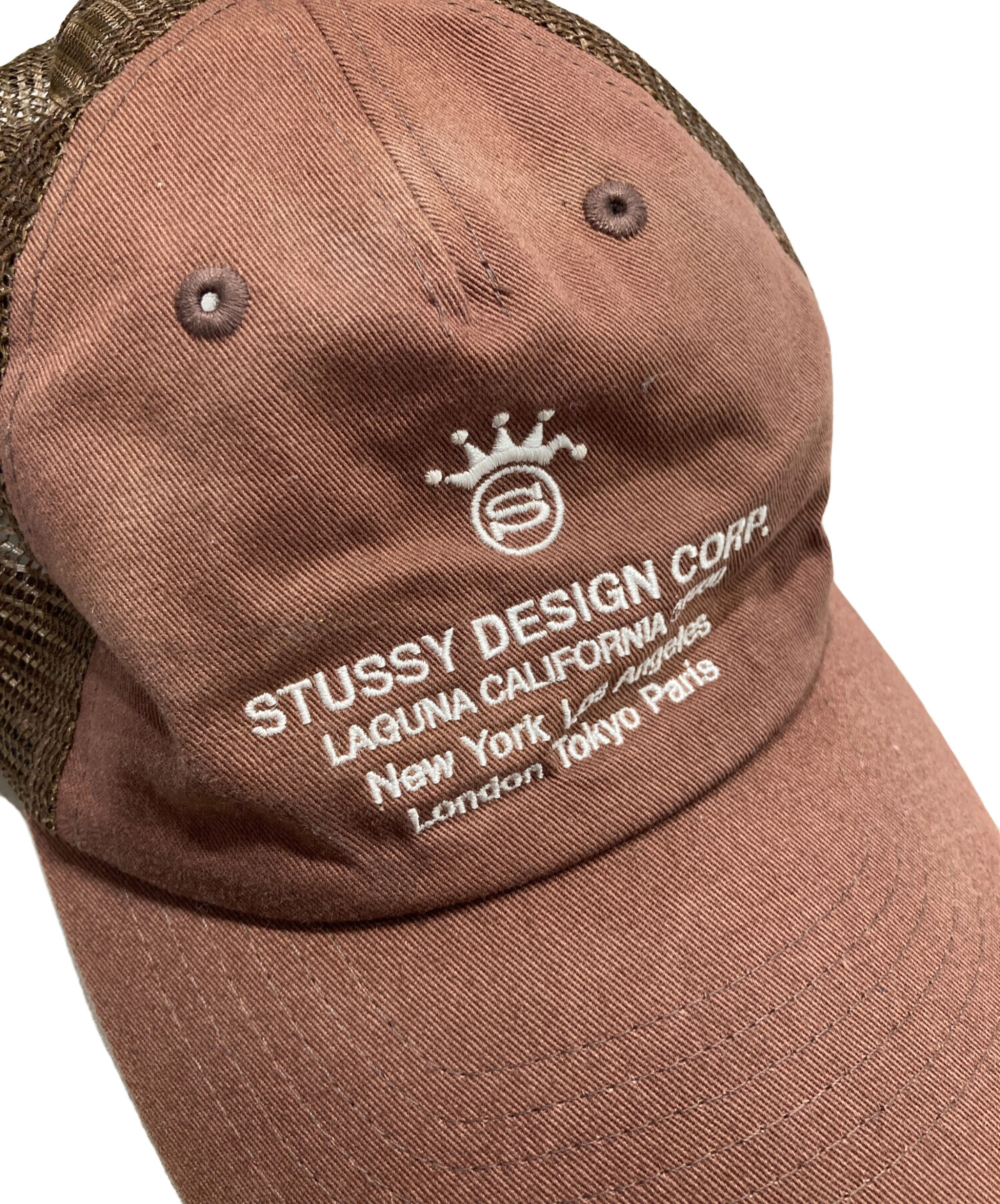 中古・古着通販】stussy (ステューシー) LP Design Crop Trucker Cap