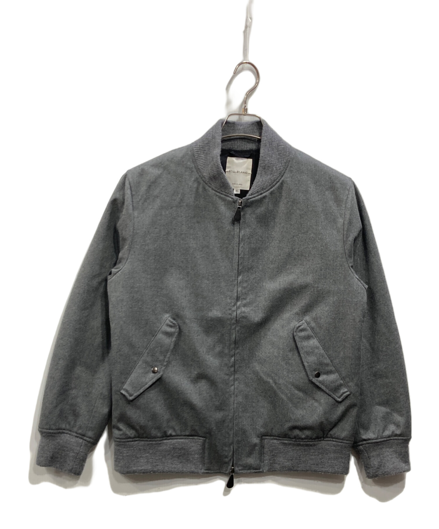中古・古着通販】STILL BY HAND (スティルバイハンド) ブルゾン グレー 