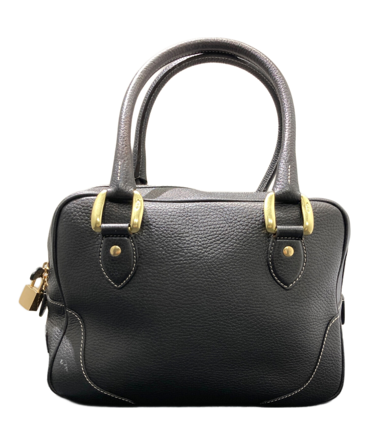 J&M DAVIDSON 黒ミニボストンバッグ 中古・古着通販】J&M DAVIDSON (ジェイ＆エム デヴィッドソン) MIA