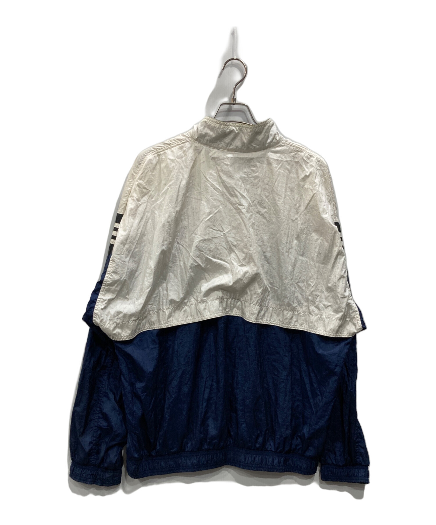 中古・古着通販】adidas (アディダス) ナイロンジャケット ネイビー