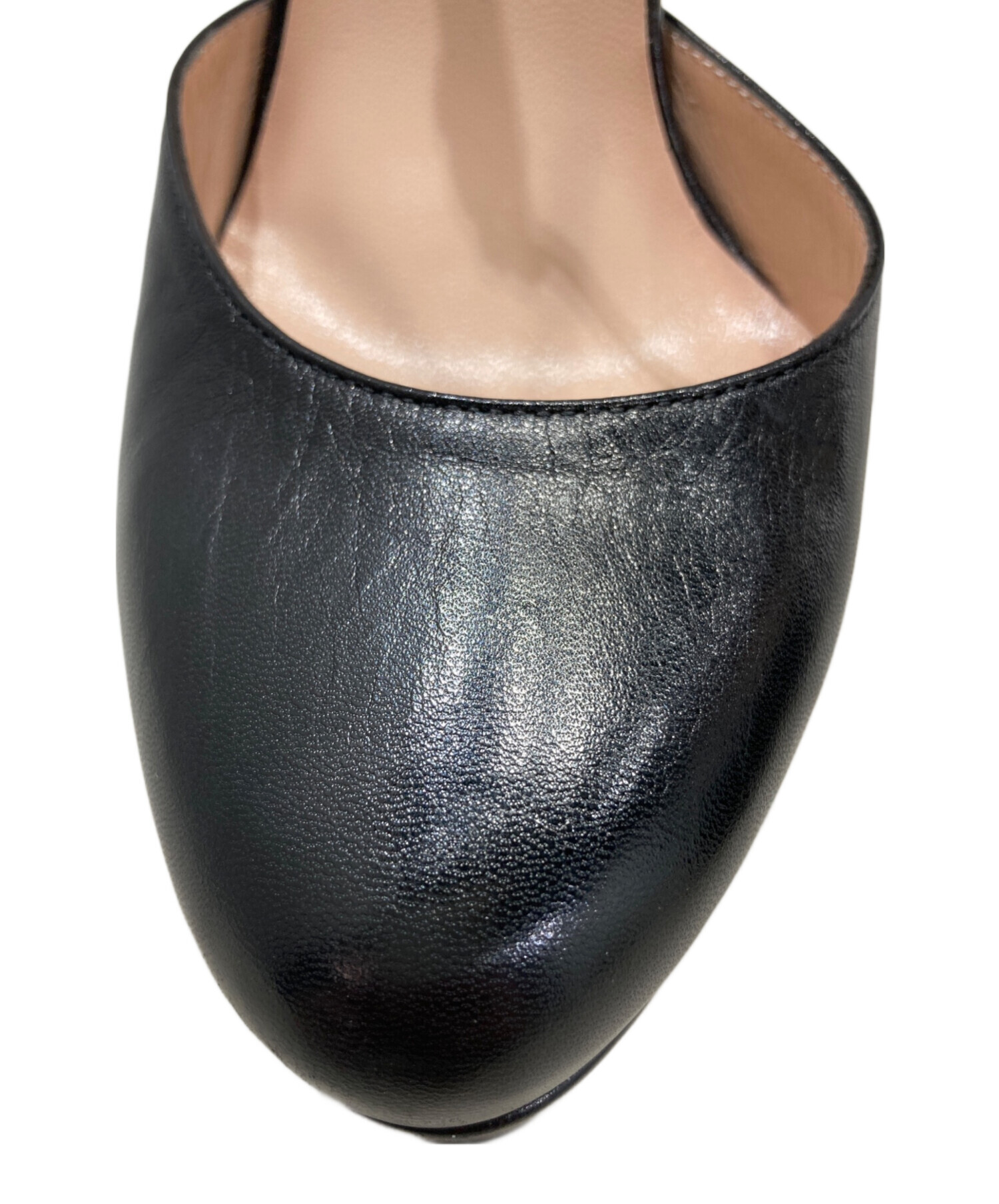 【GUCCI 】グッチ　オープントゥ バックストラップ パンプス 35 中古・古着通販】GUCCI (グッチ) アンクルストラップパンプス