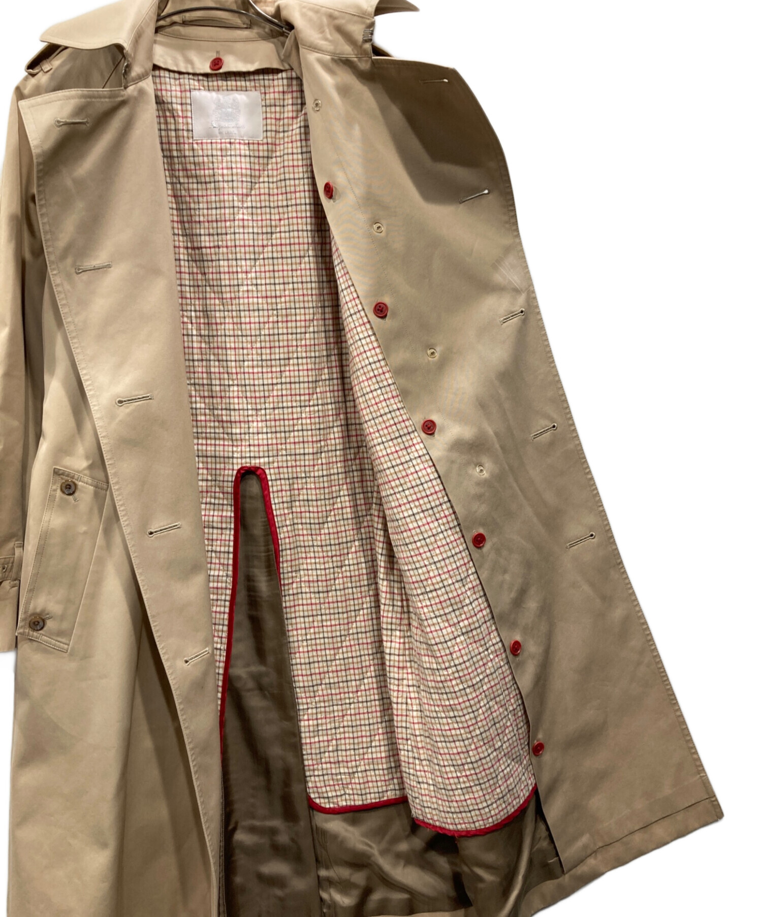 中古・古着通販】Aquascutum (アクアスキュータム) トレンチコート