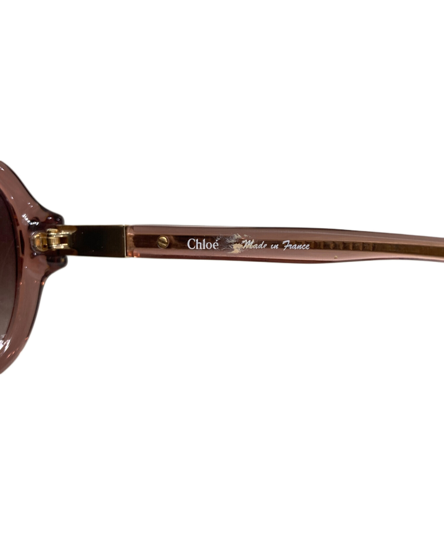 中古・古着通販】Chloe (クロエ) サングラス ピンク サイズ:58