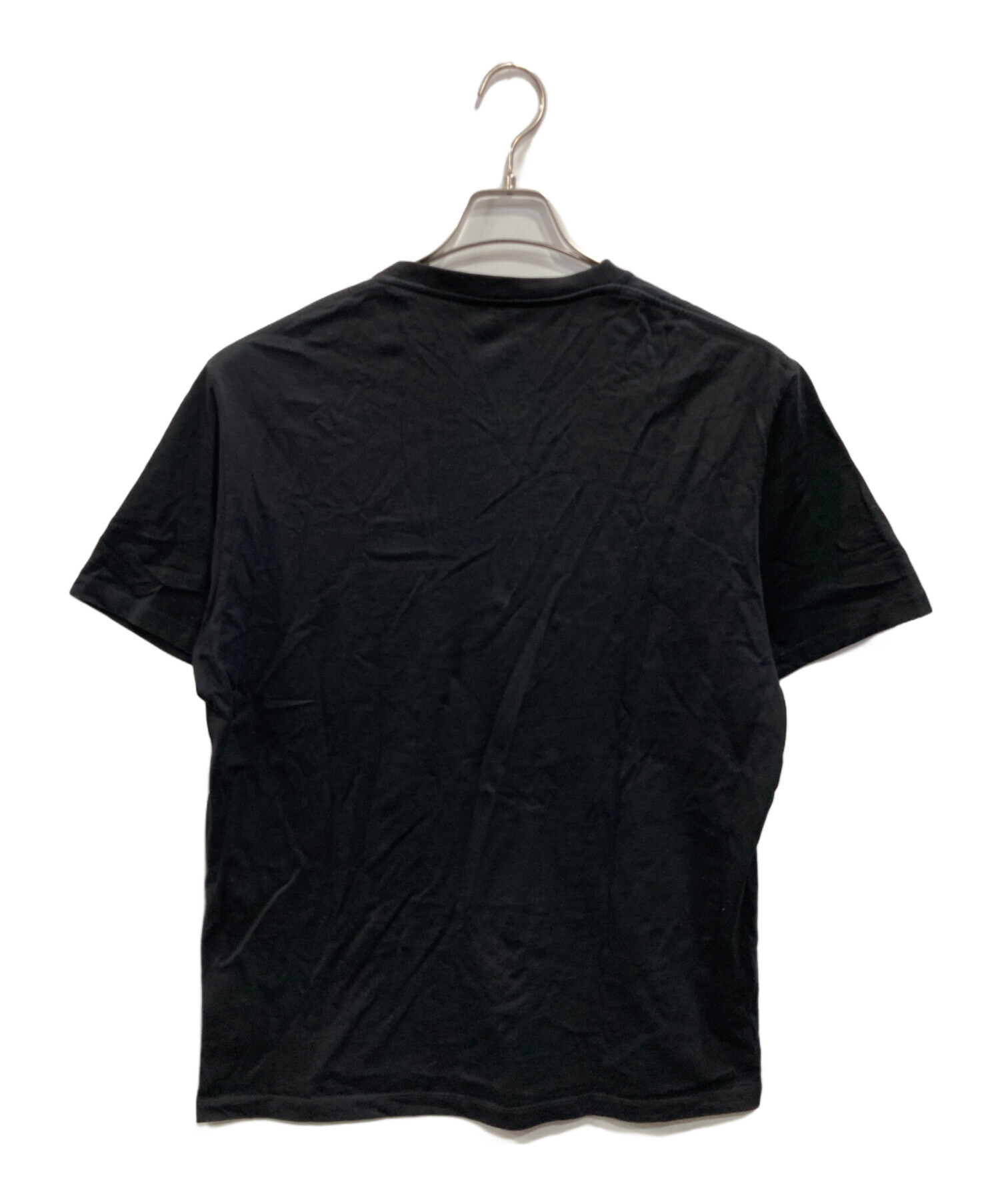 中古・古着通販】LOEWE (ロエベ) アナグラム刺繍Tシャツ ブラック