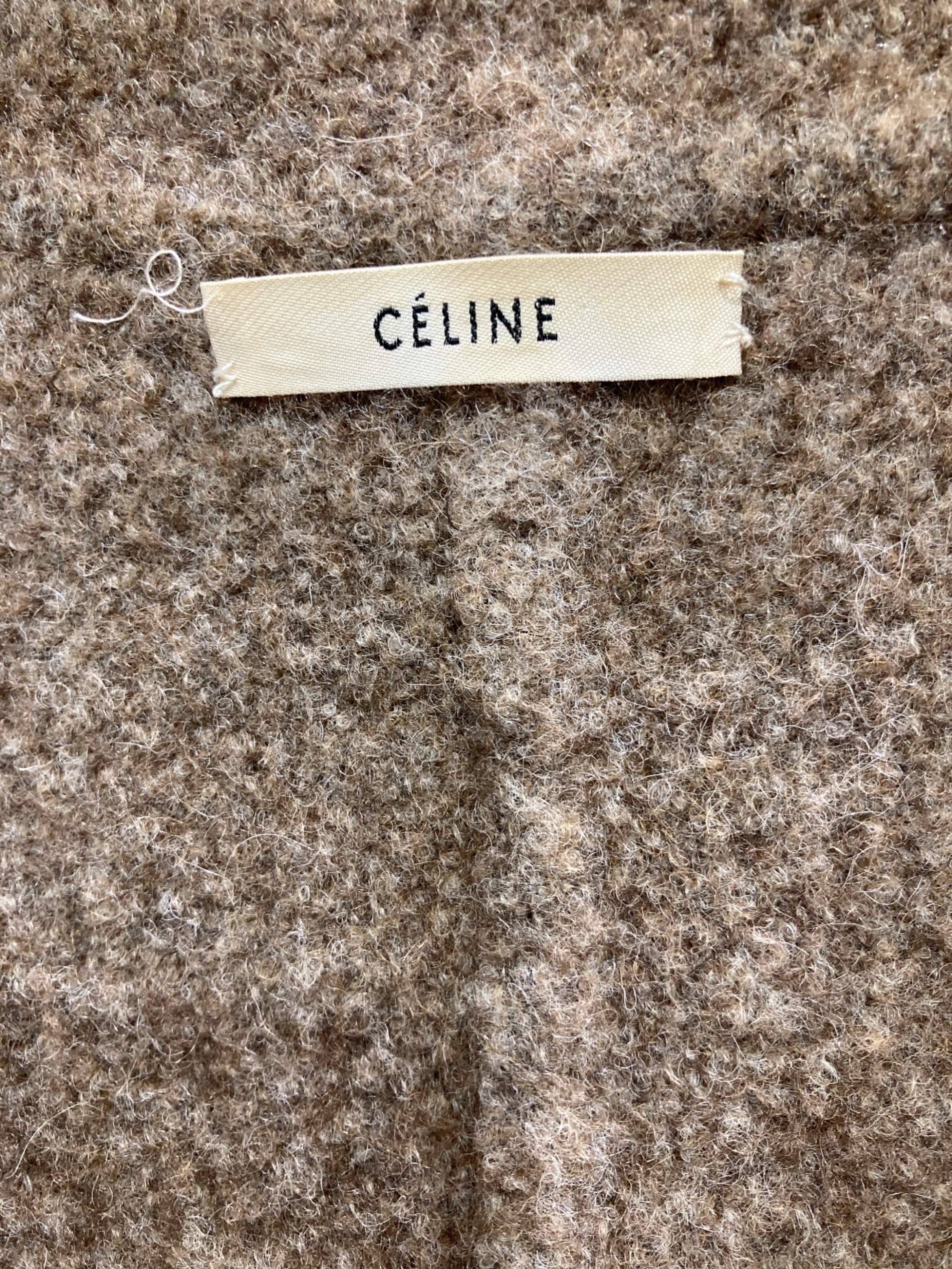 中古・古着通販】CELINE (セリーヌ) エッグクロンビーコート ブラウン