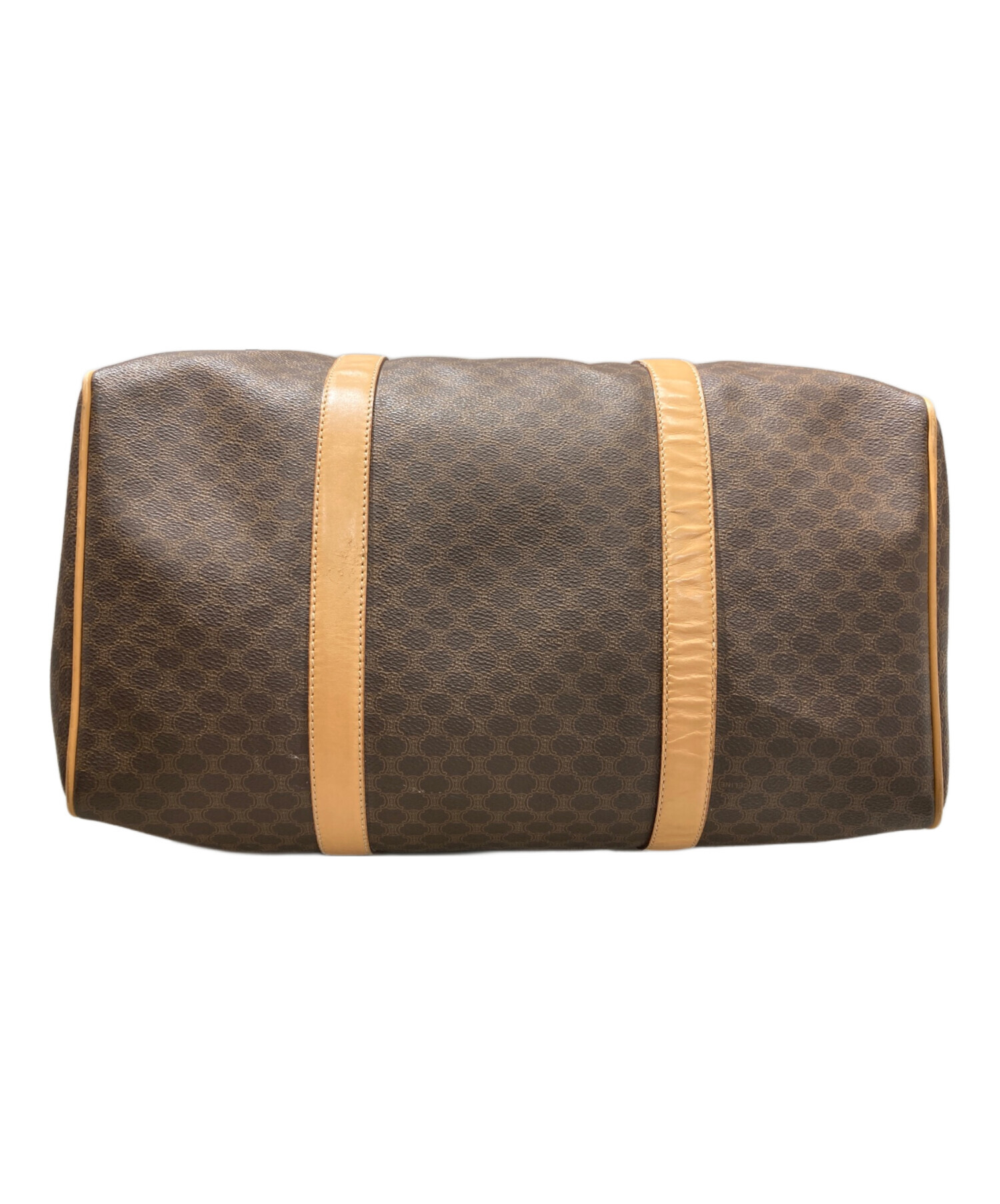 ★セリーヌ CELINE ボストンバッ グ 中古・古着通販】CELINE (セリーヌ) マカダム柄ボストンバッグ