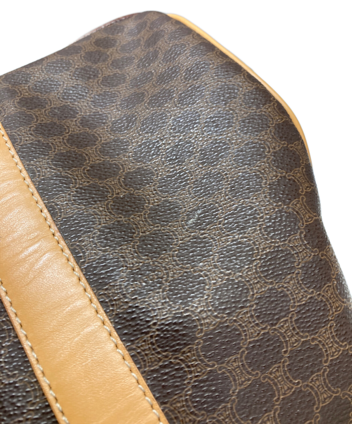 中古・古着通販】CELINE (セリーヌ) マカダム柄ボストンバッグ