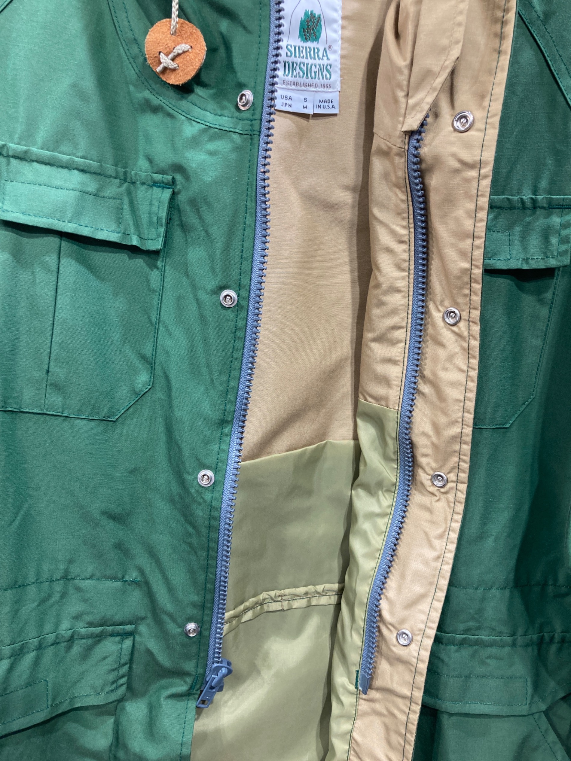 【最高デザイン】kolor☆レイヤード ベロア ジップ ジャケット 緑 中古・古着通販】SIERRA DESIGNS (シエラデザインズ) 60/40