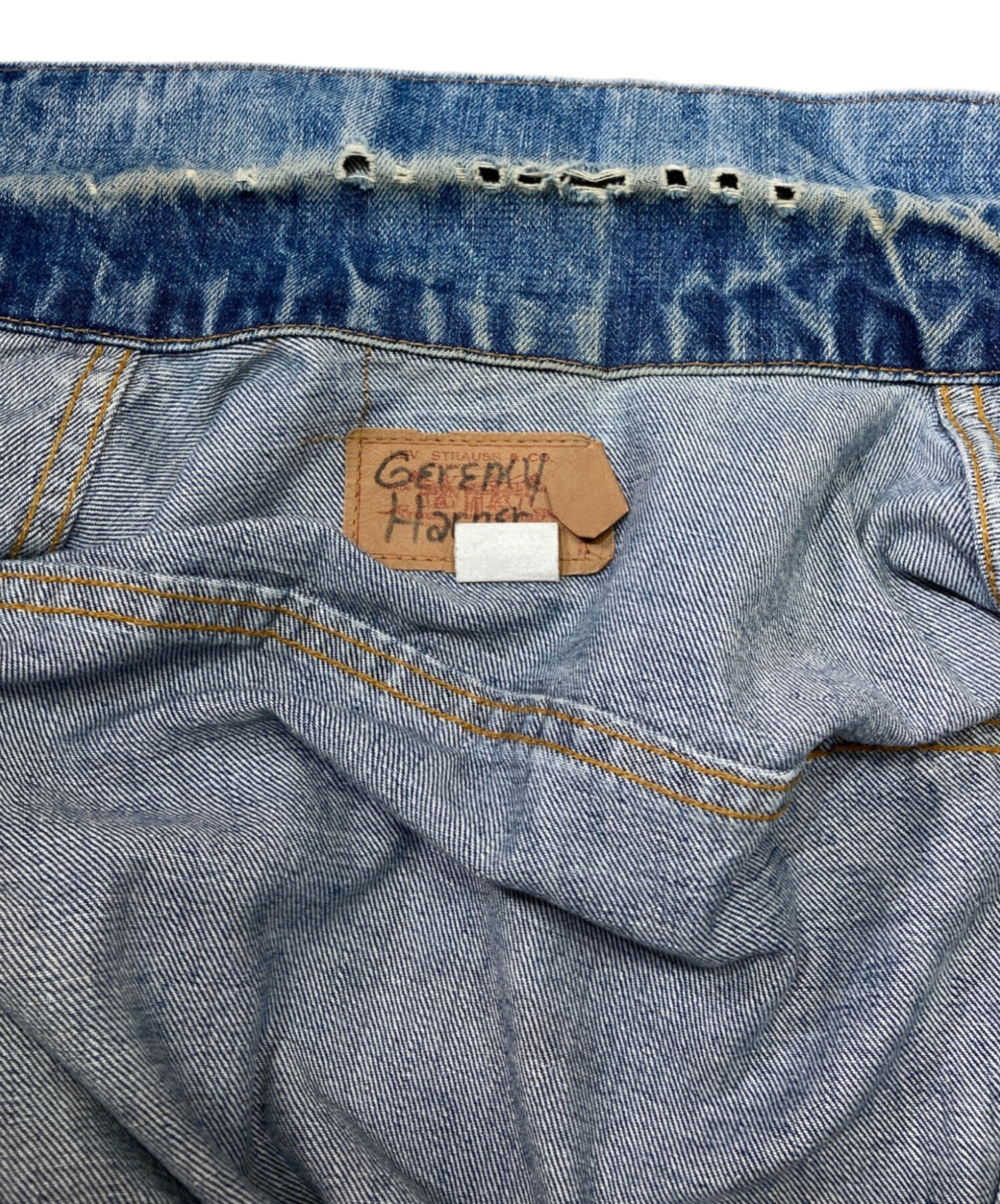 中古・古着通販】LEVI'S (リーバイス) スタッズカスタムデニム