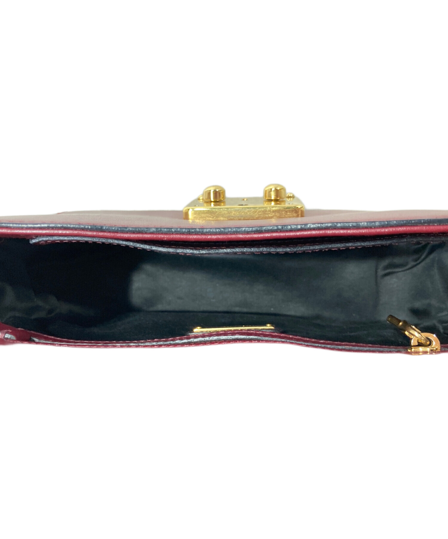 中古・古着通販】MIU MIU (ミュウミュウ) ショルダーバッグ レッド