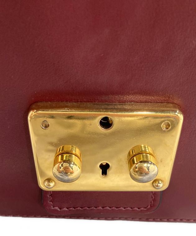 中古・古着通販】MIU MIU (ミュウミュウ) ショルダーバッグ レッド