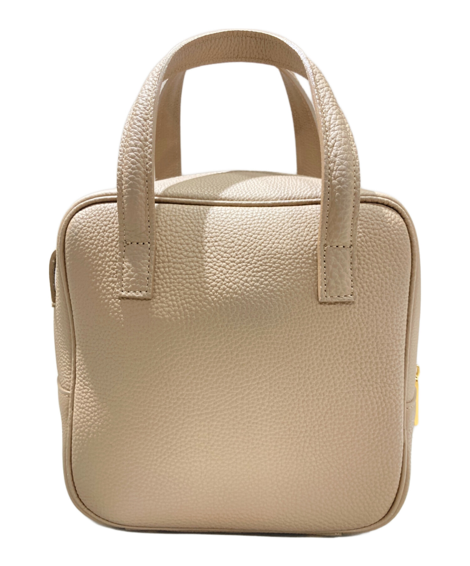 中古・古着通販】Ch!iii (チー) スクエアボストンバッグ ベージュ