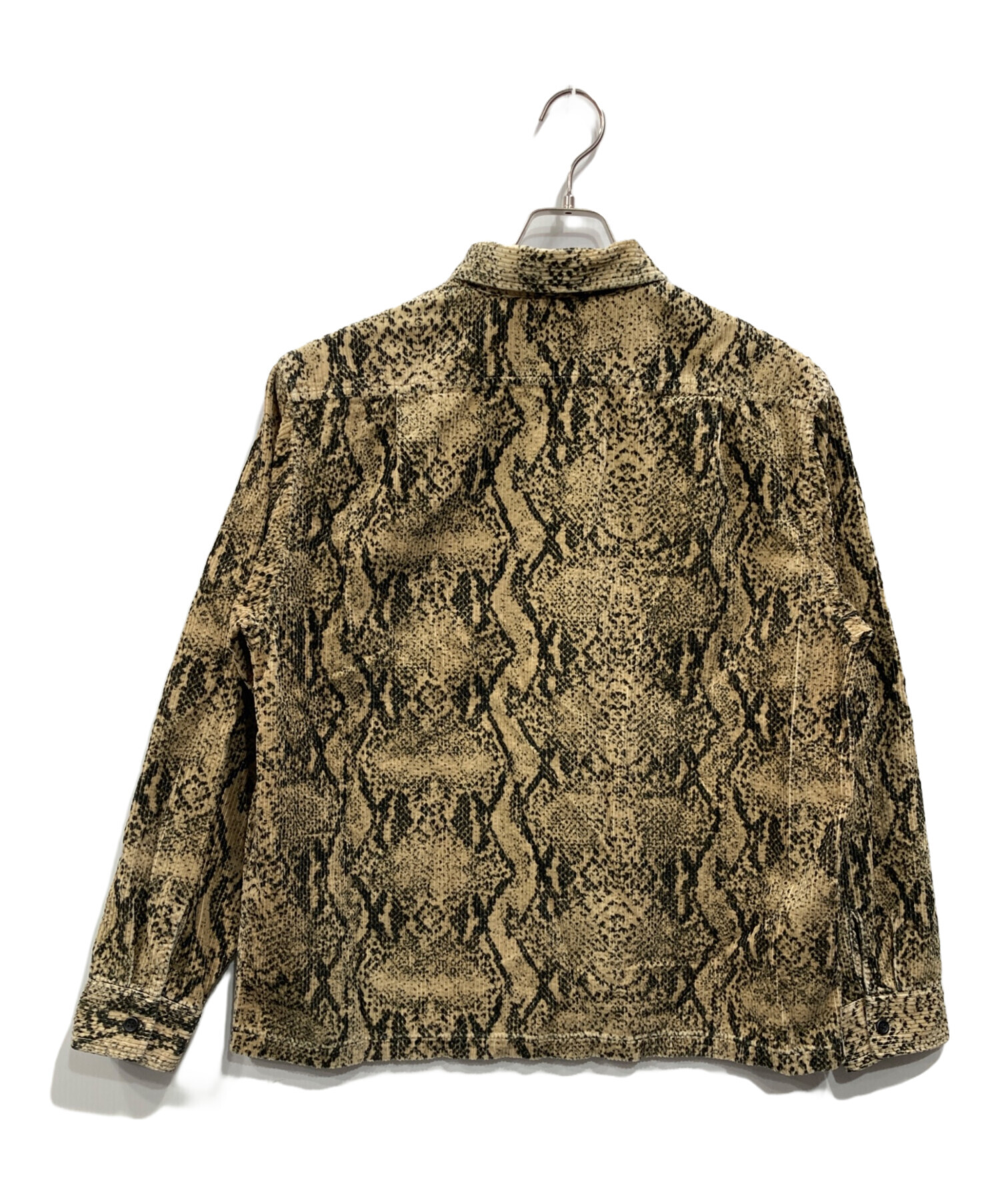 中古・古着通販】SUPREME (シュプリーム) Snakeskin Corduroy Zip Up