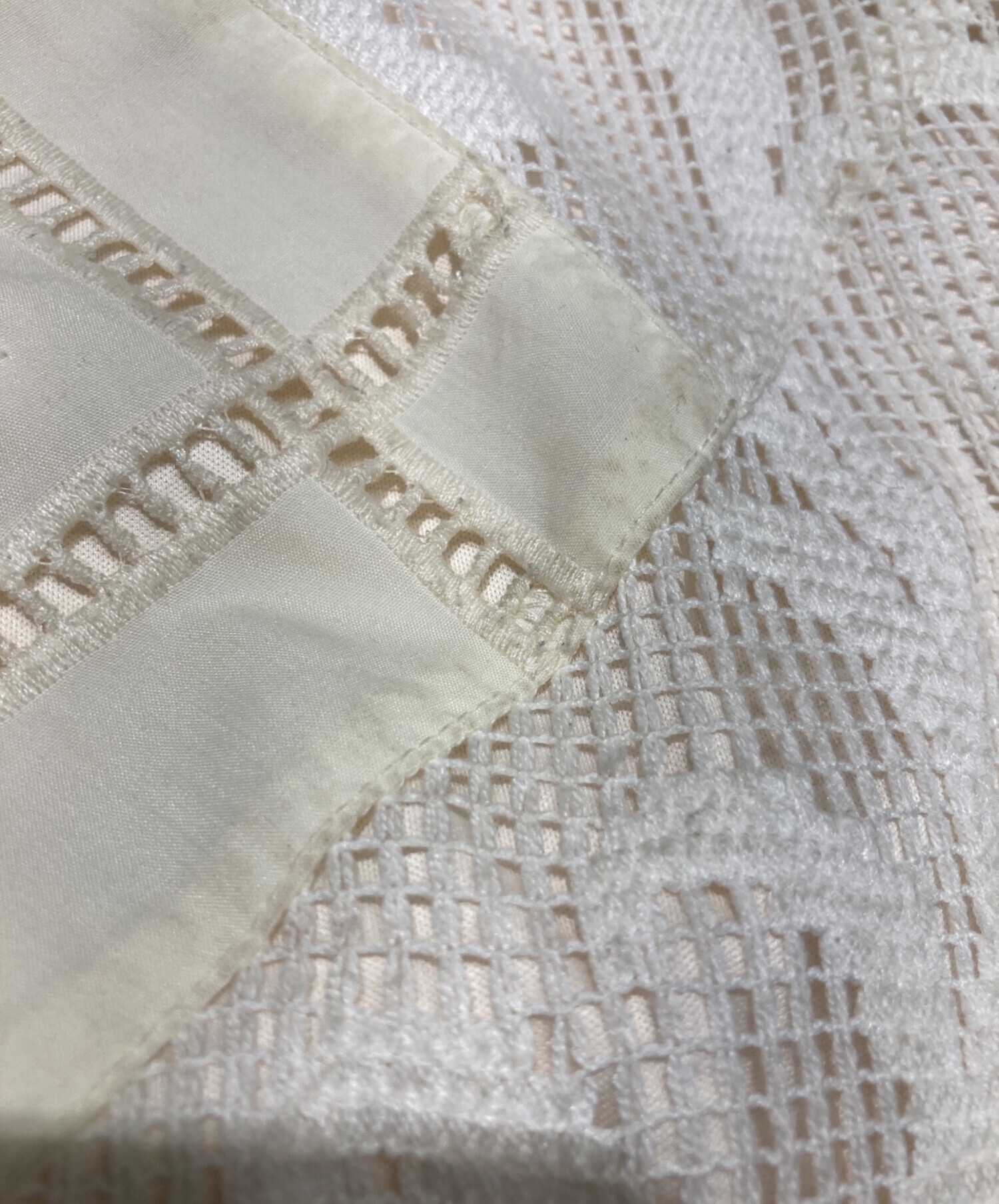 中古・古着通販】AMERI (アメリ) Lace Combi Camisole Dress ホワイト