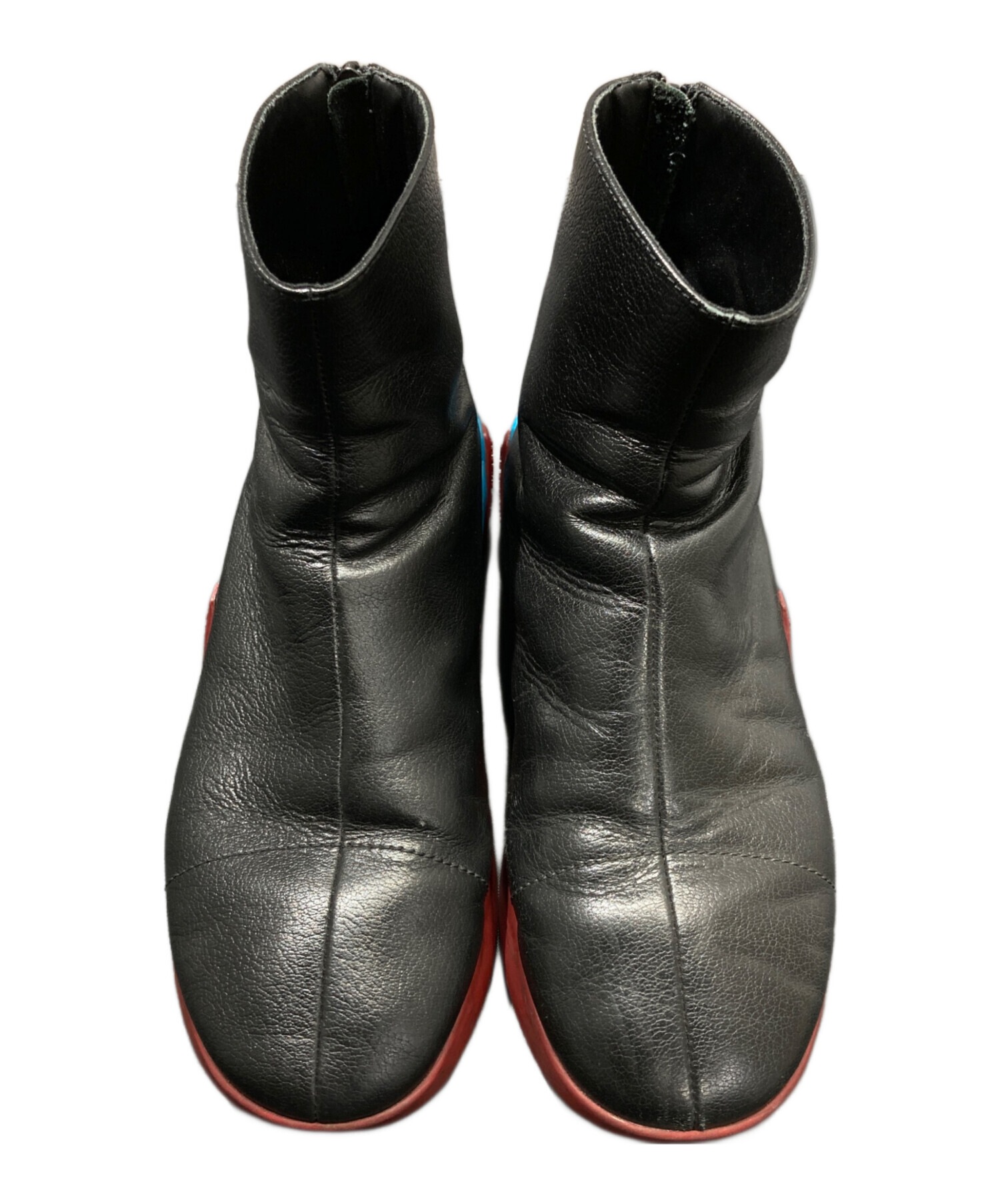 中古・古着通販】RAF SIMONS (ラフシモンズ) RUNNERブーツ ブラック