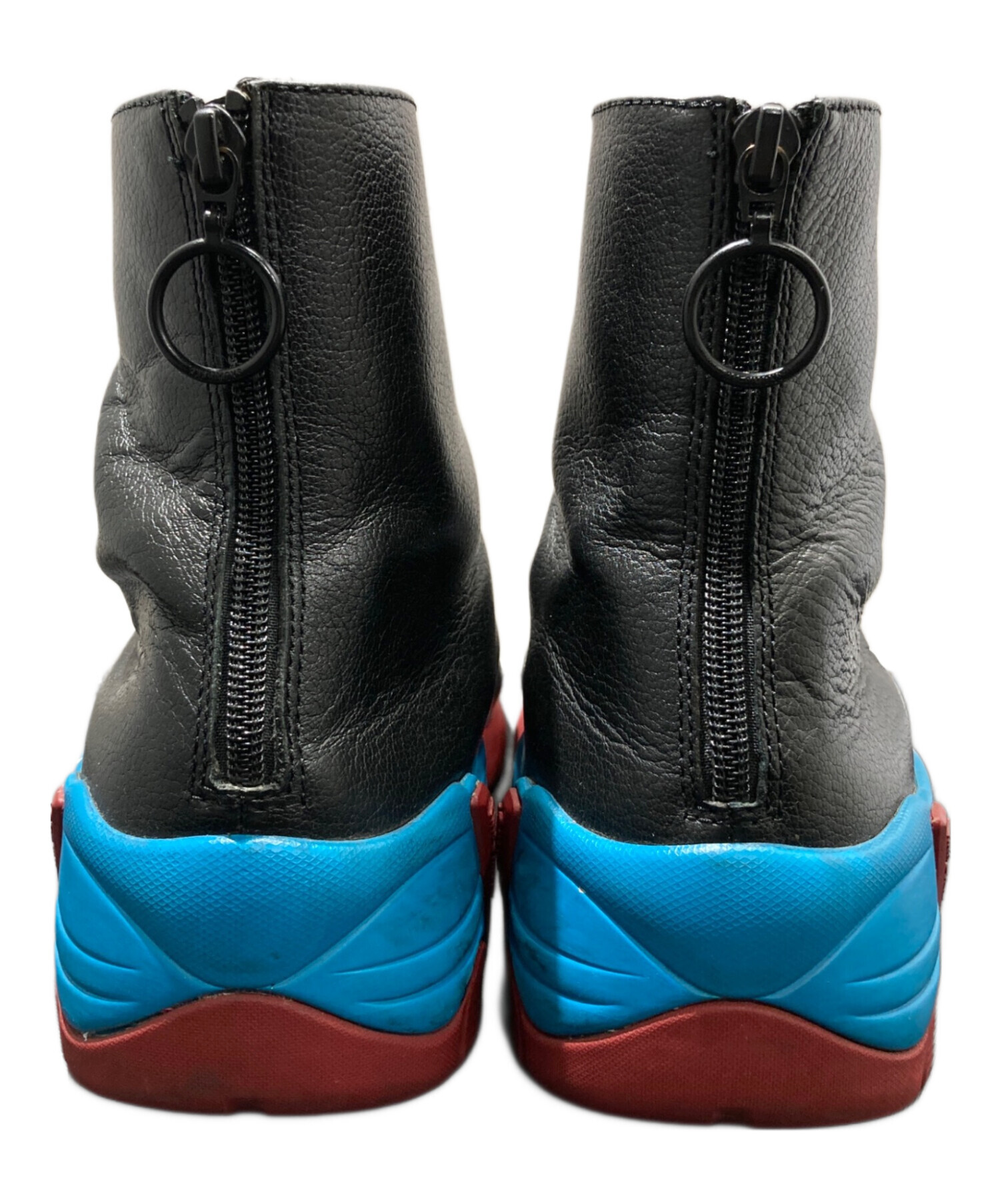 中古・古着通販】RAF SIMONS (ラフシモンズ) RUNNERブーツ ブラック