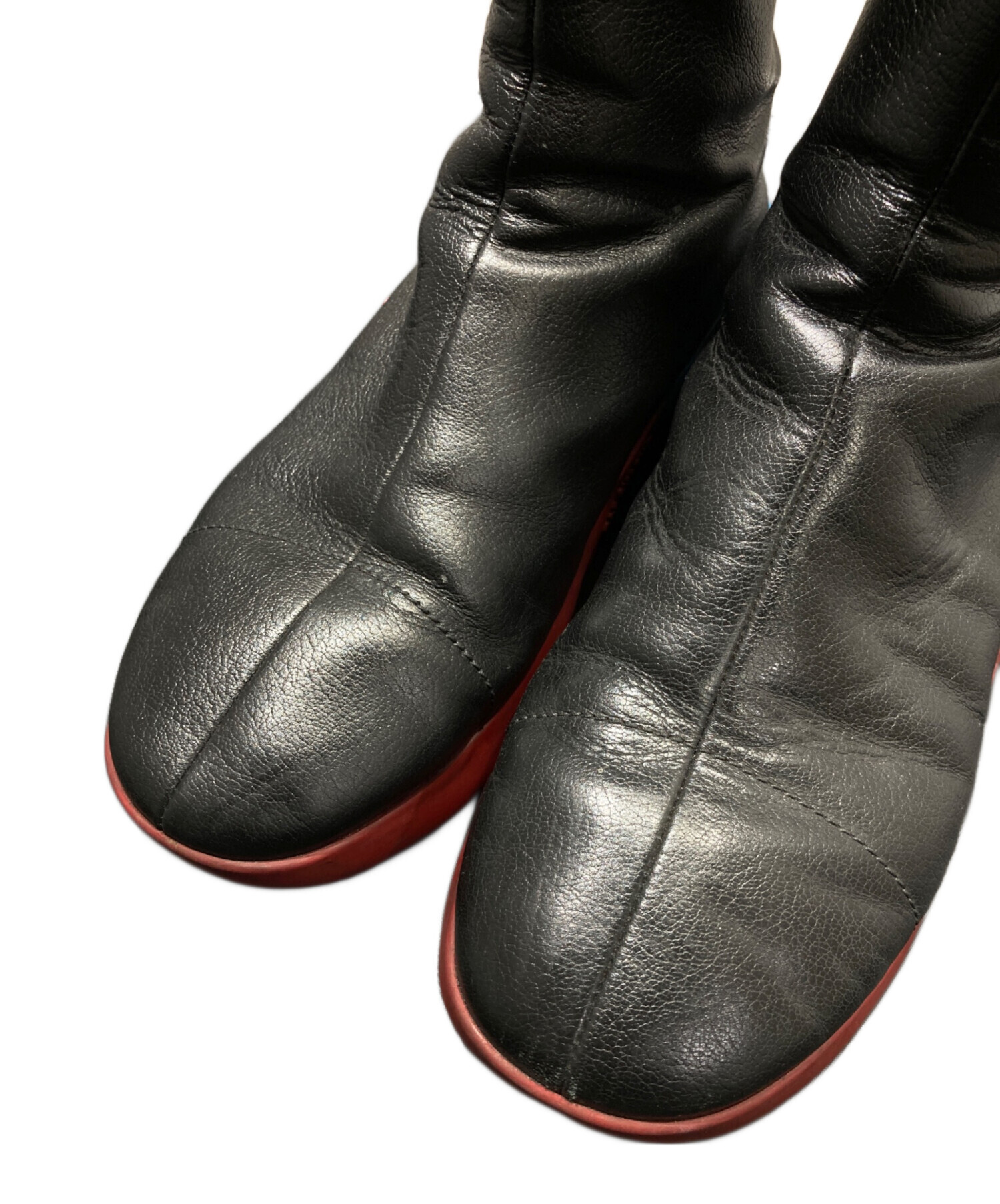 中古・古着通販】RAF SIMONS (ラフシモンズ) RUNNERブーツ ブラック