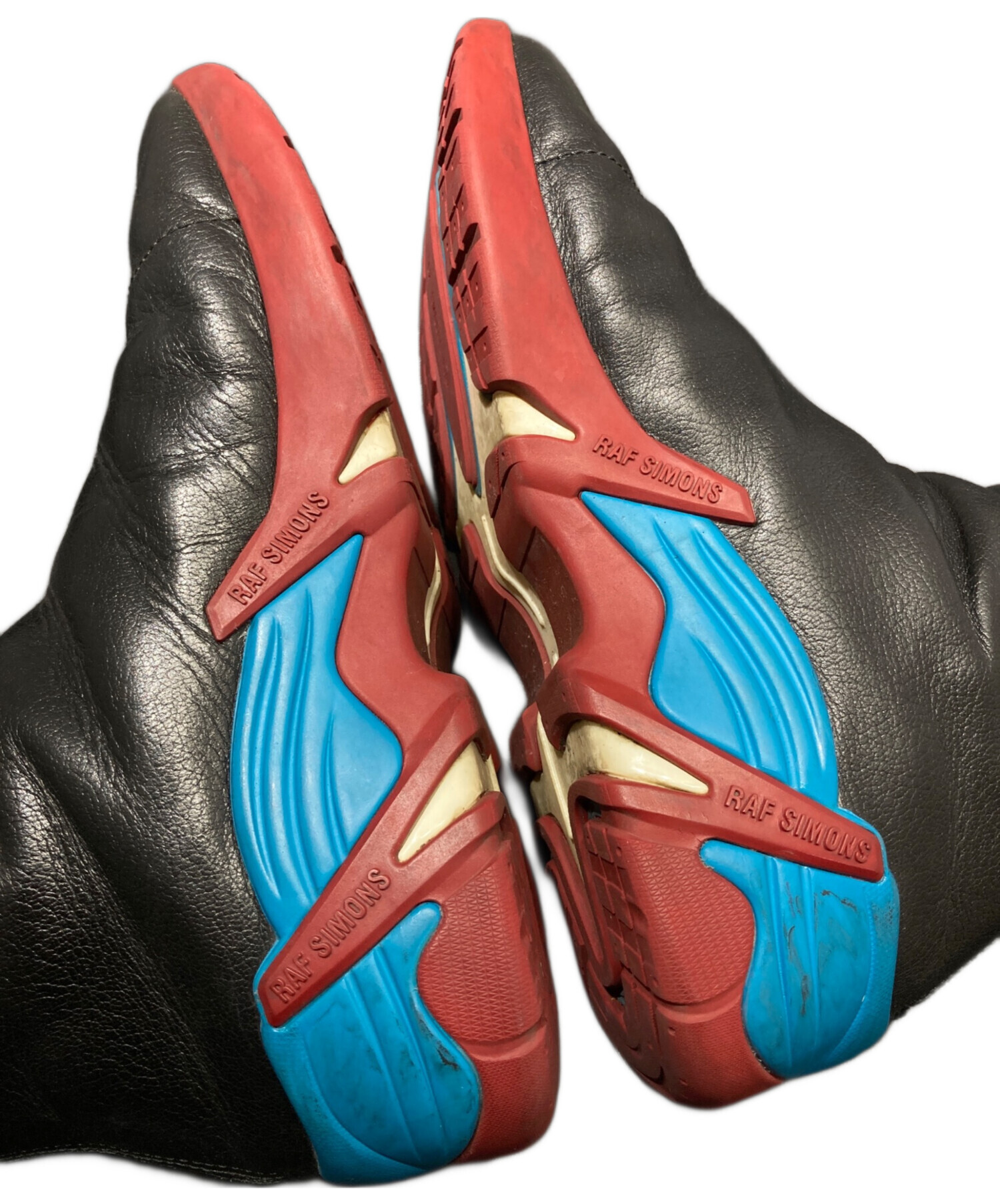 中古・古着通販】RAF SIMONS (ラフシモンズ) RUNNERブーツ ブラック