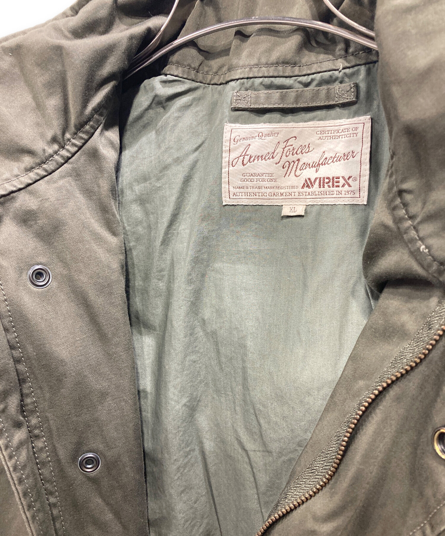 中古・古着通販】AVIREX (アヴィレックス) M-65ミリタリーフィールド 